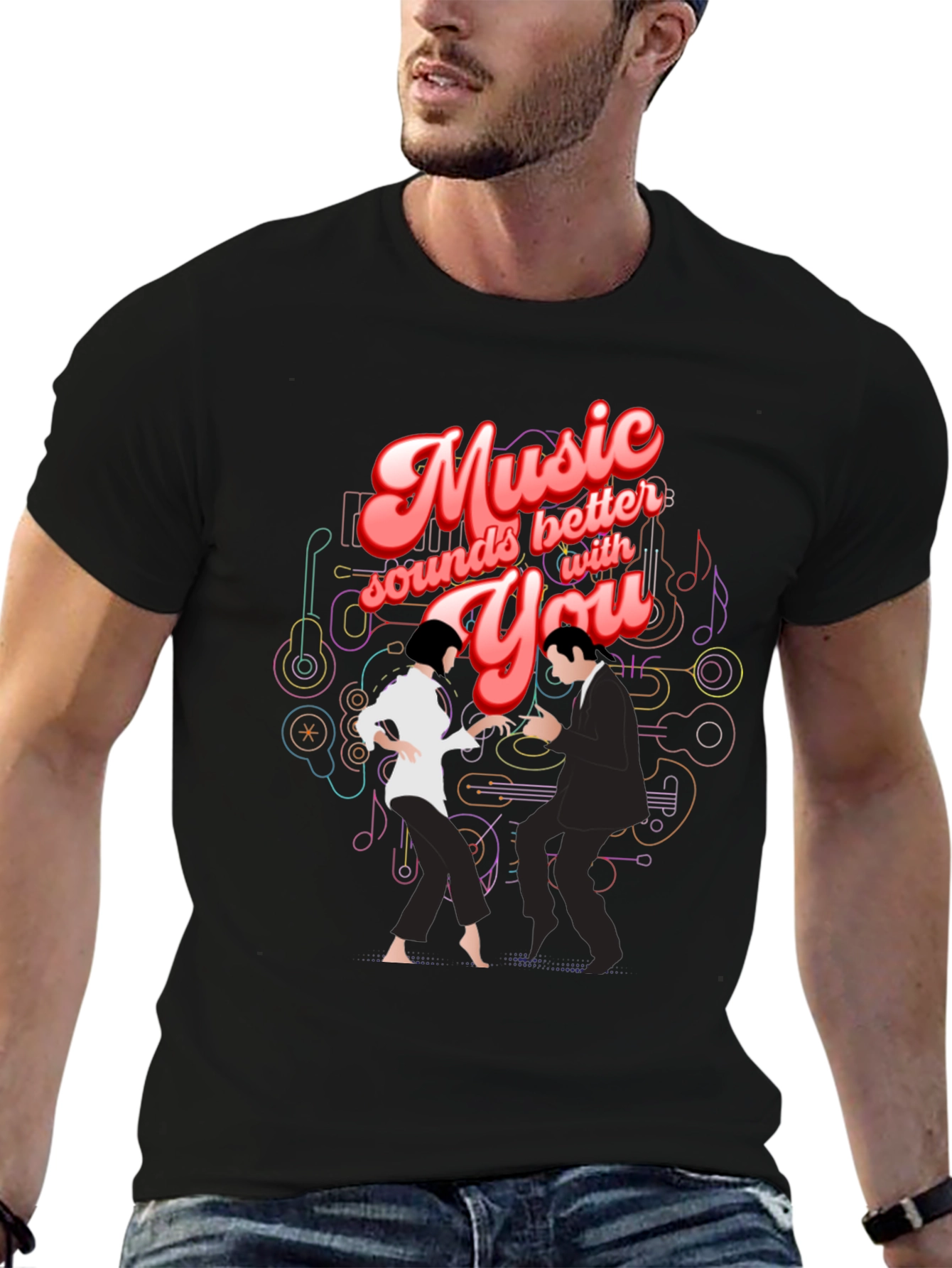 Music Sounds Better with You T-Shirt