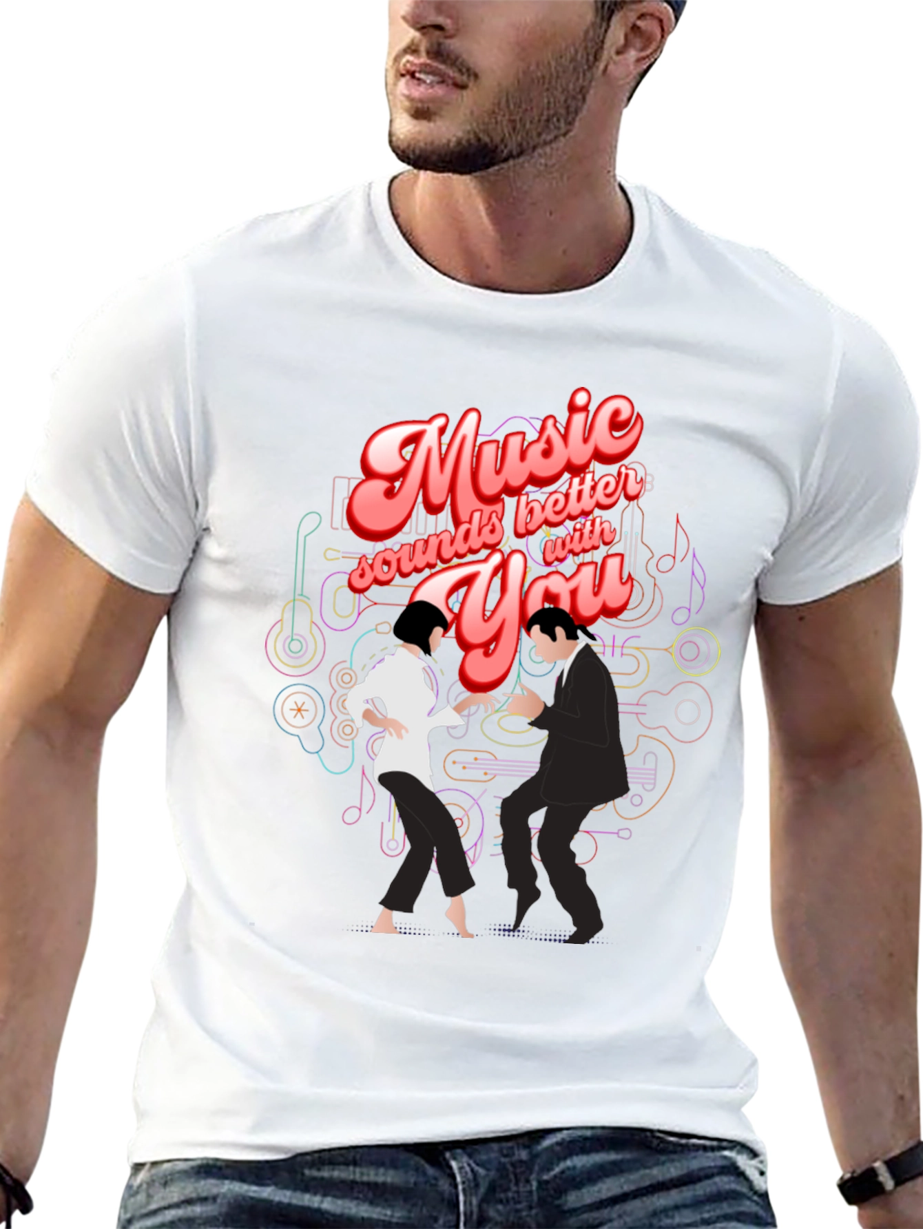Music Sounds Better with You T-Shirt