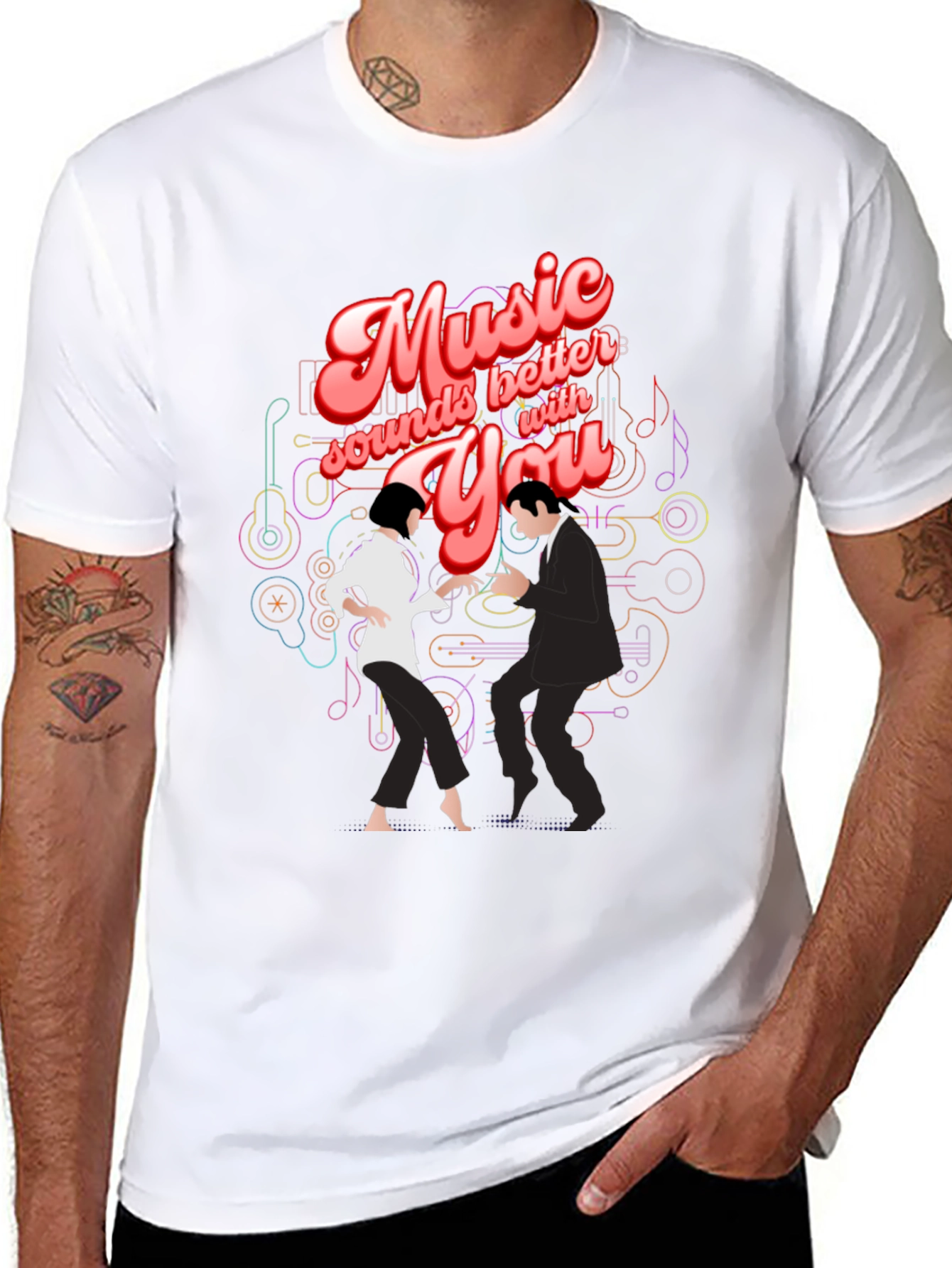 Music Sounds Better with You T-Shirt