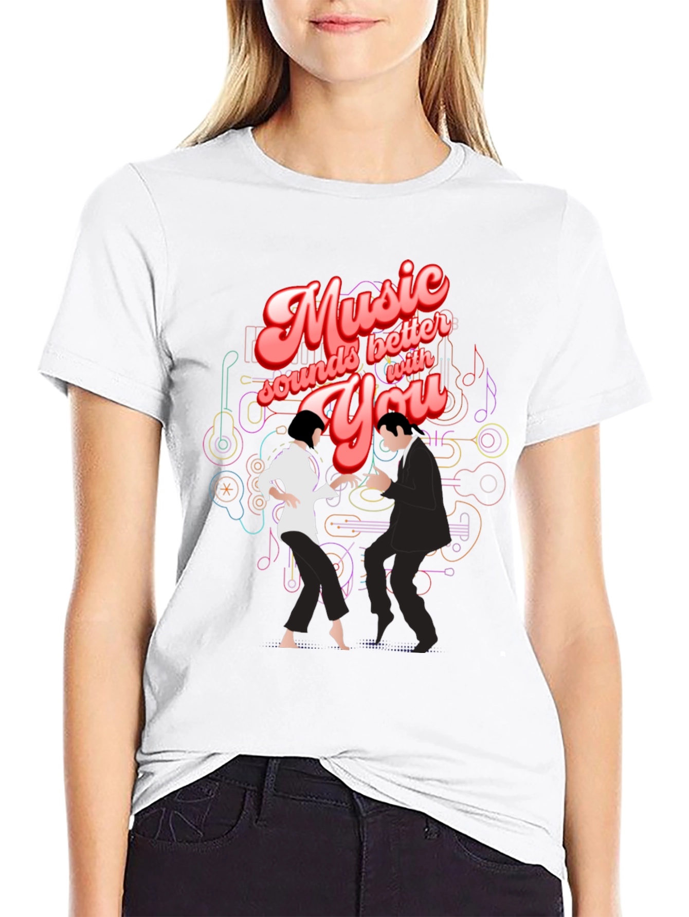 Music Sounds Better with You T-Shirt