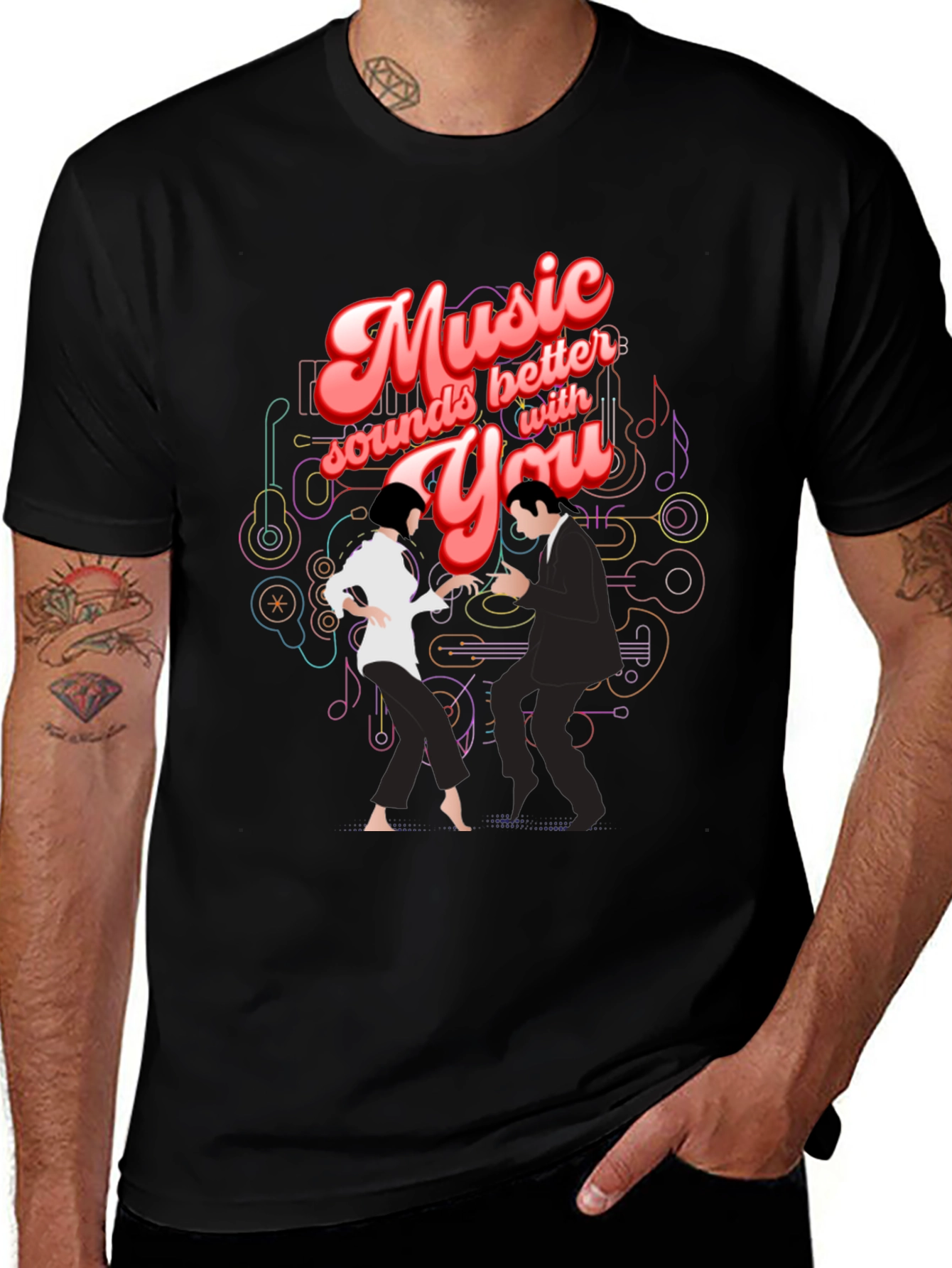 Music Sounds Better with You T-Shirt