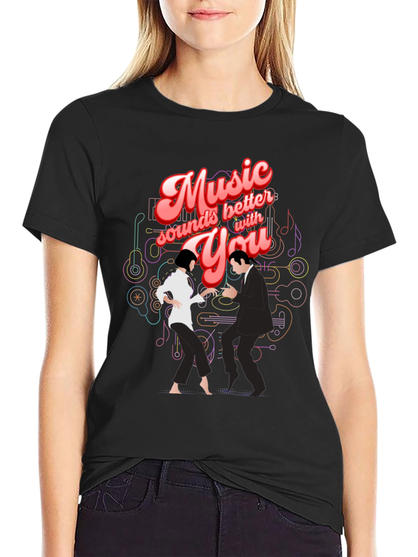 Music Sounds Better with You T-Shirt