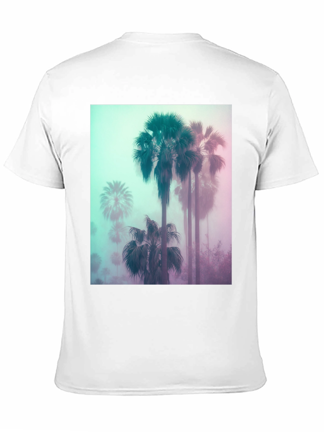Palm Tree Graphic Tee - Retro Style