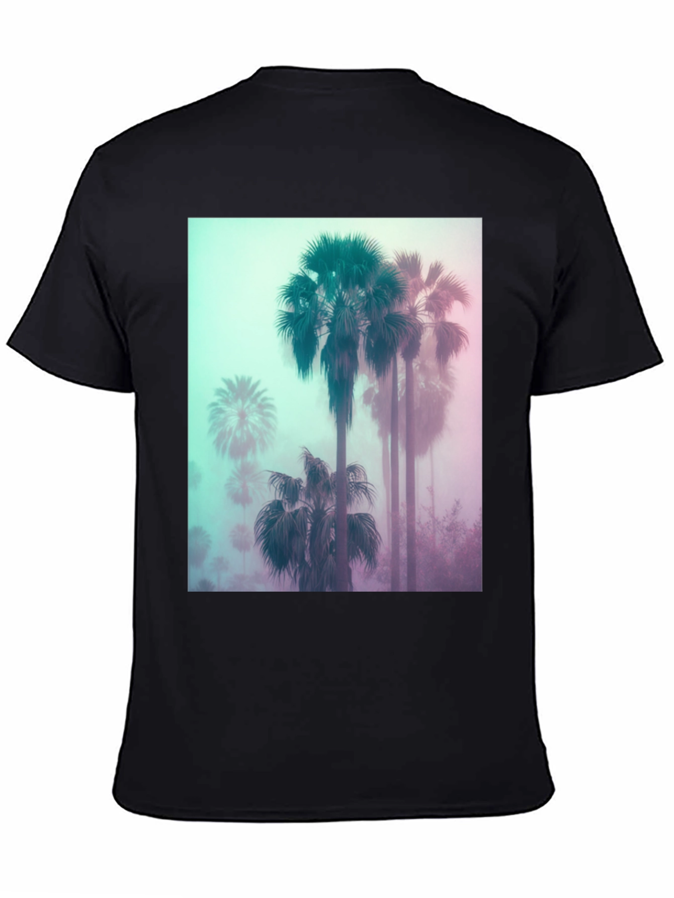 Palm Tree Graphic Tee - Retro Style