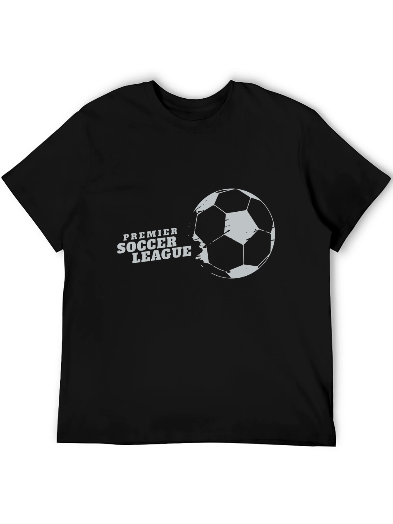 Premier Soccer League Black Graphic Tee