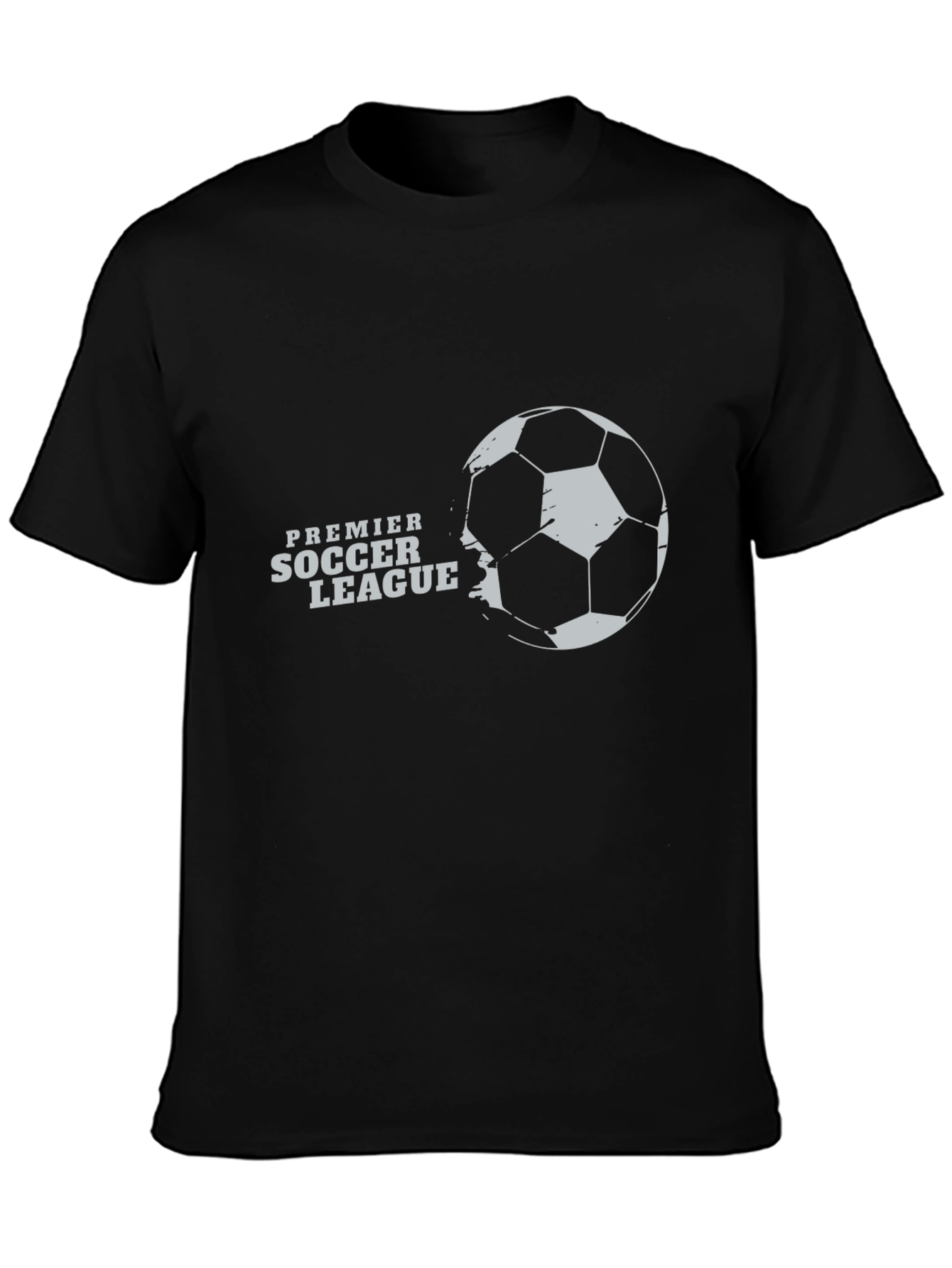Premier Soccer League Black Graphic Tee