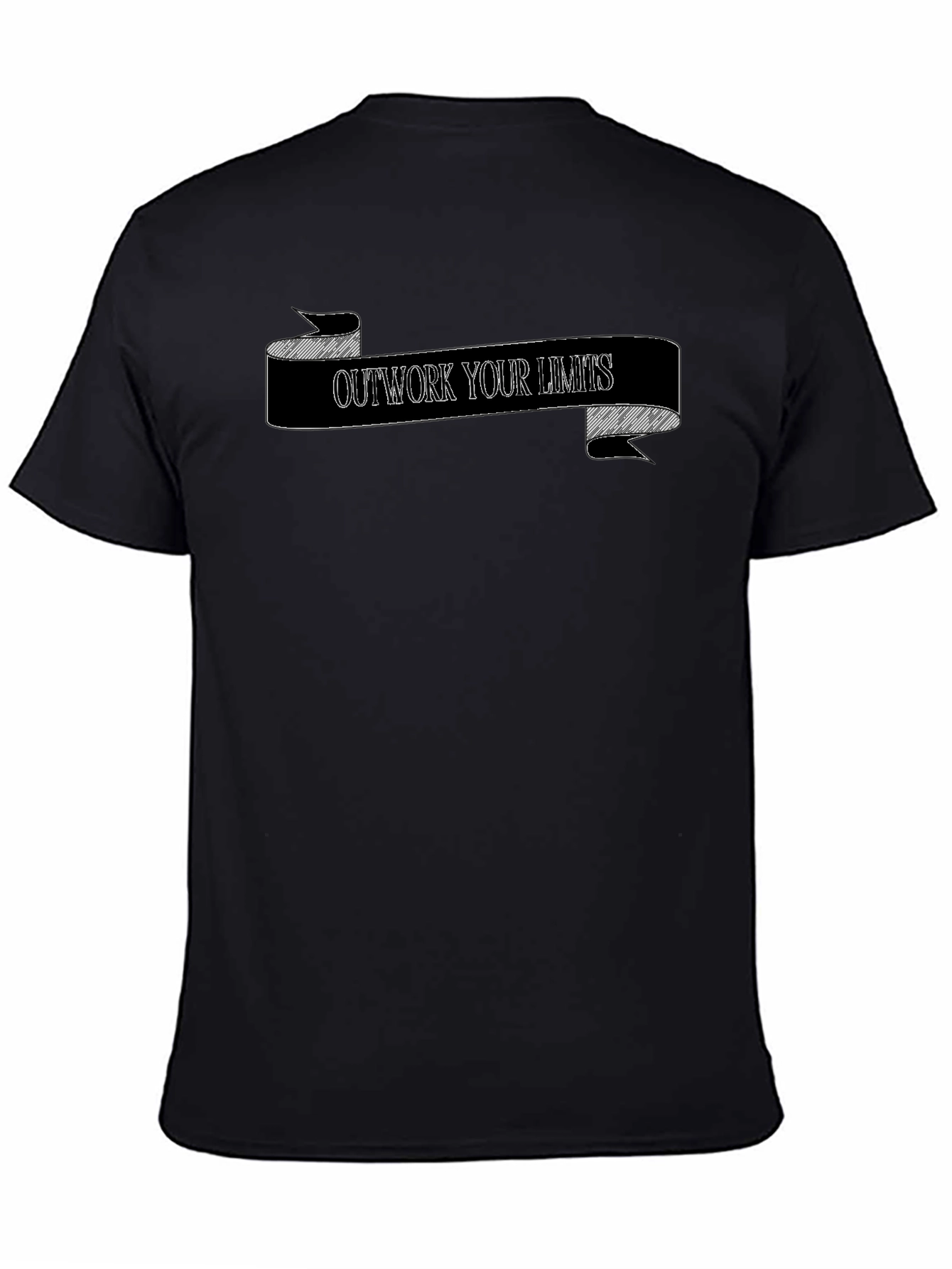 Outwork Your Limits Graphic Black T-Shirt