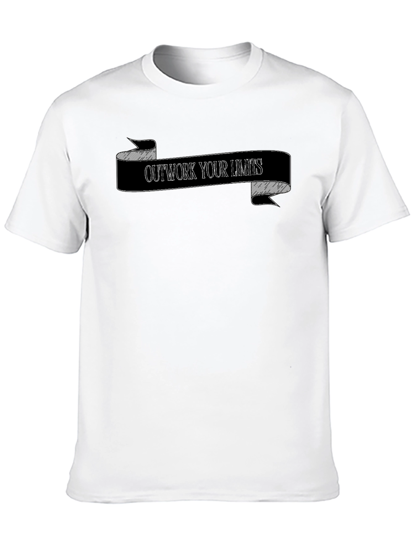 Outwork Your Limits Graphic Black T-Shirt