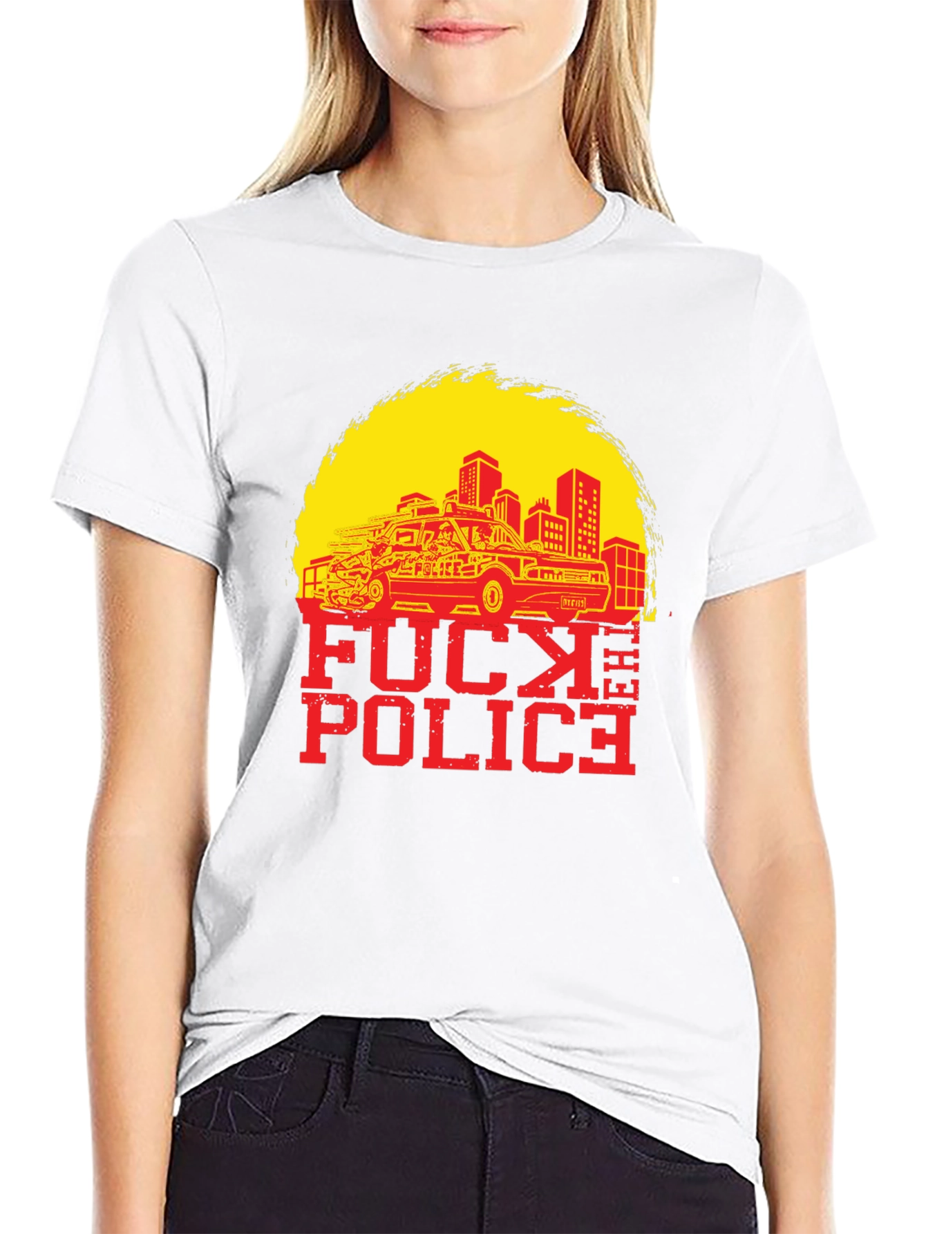 Anti-Police T-Shirt - Graphic Tee