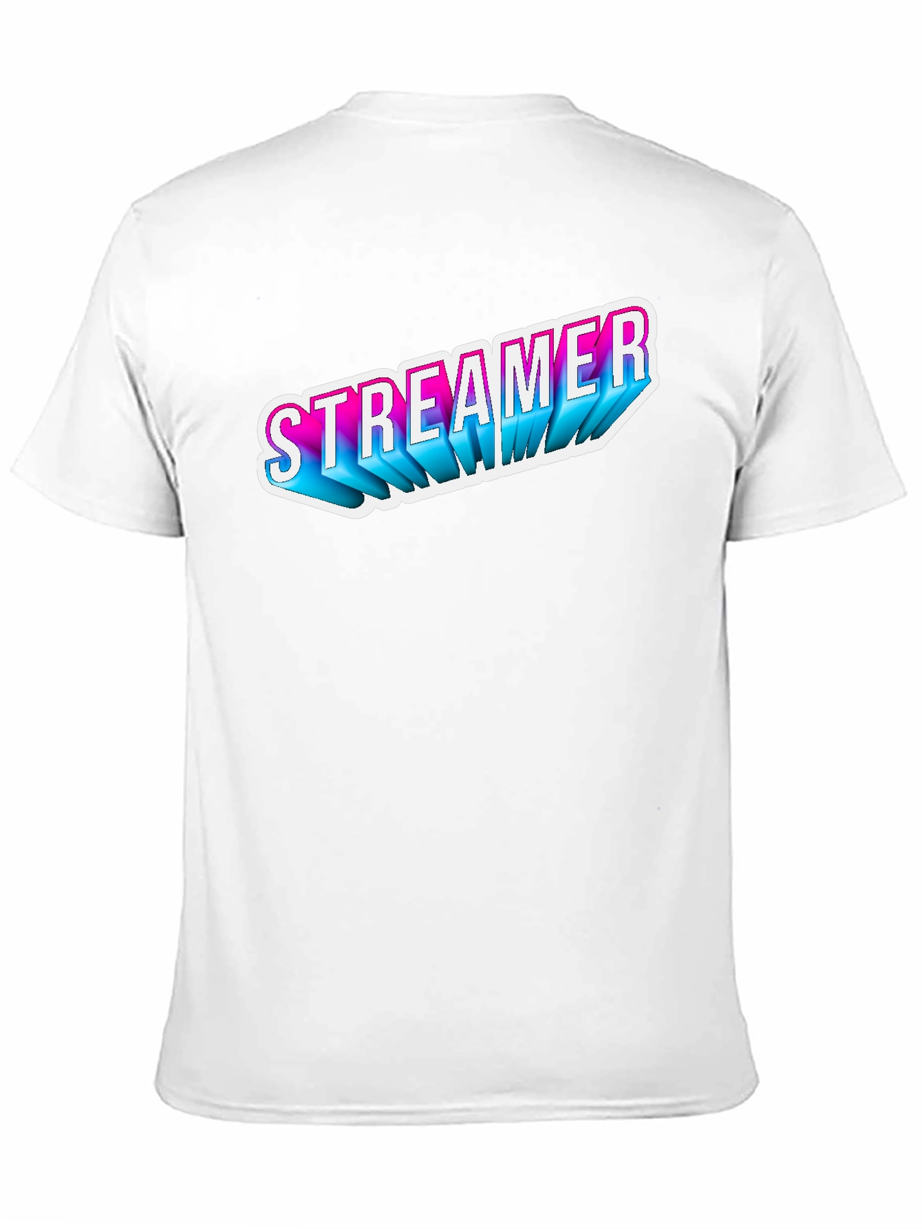 Streamer T-Shirt - Black Casual Tee