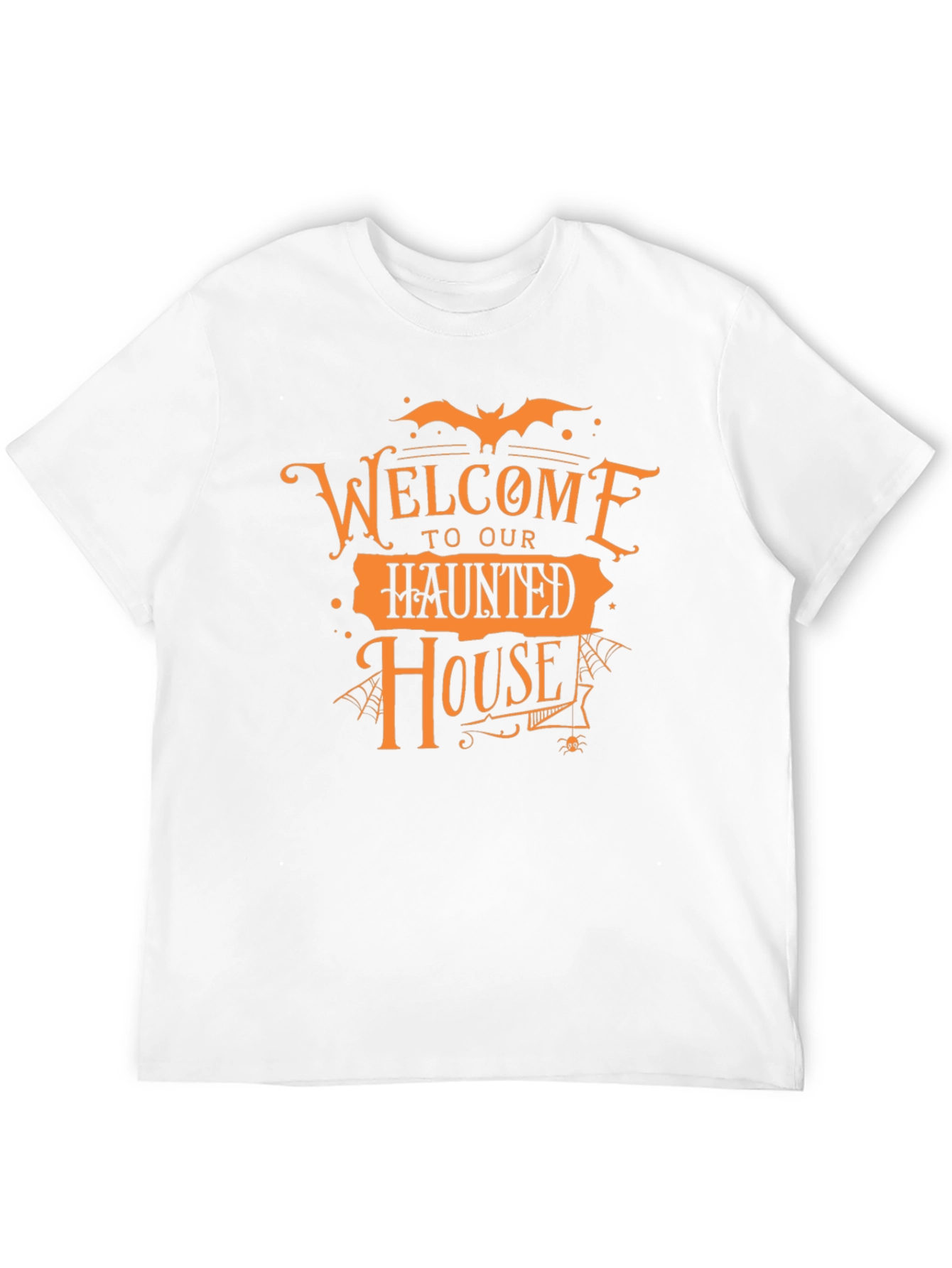 Welcome to Our Haunted House Halloween Graphic Tee