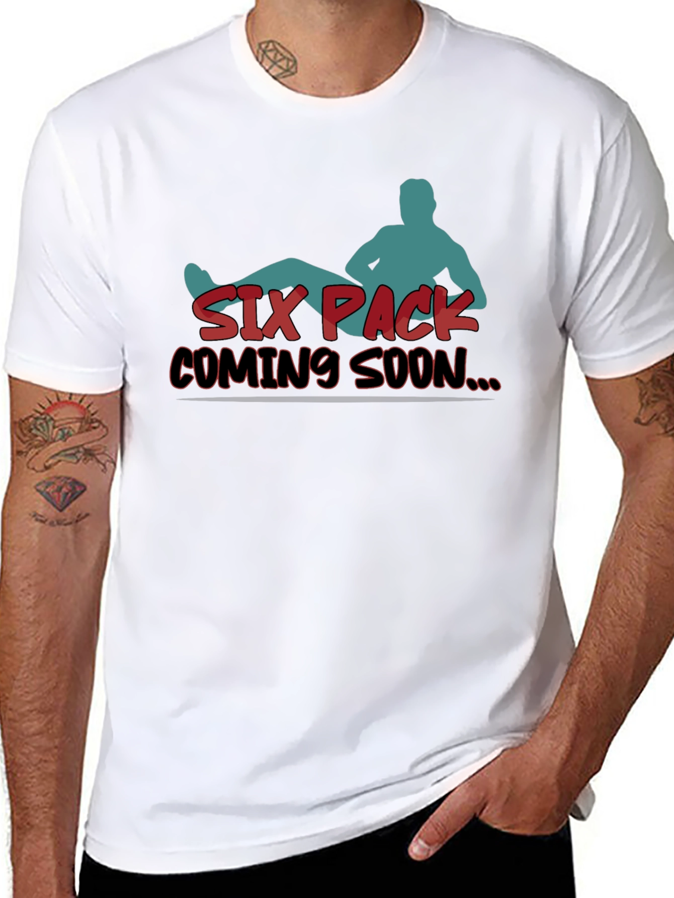 Six Pack Coming Soon T-Shirt