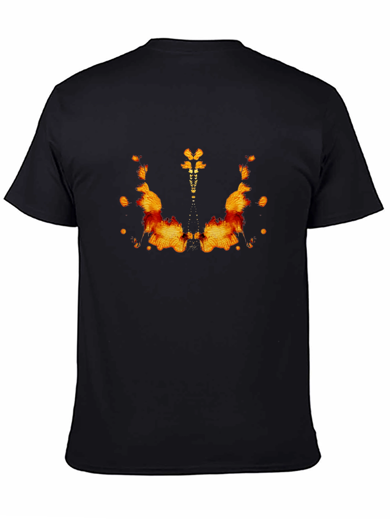 Abstract Rorschach Inkblot Graphic Tee