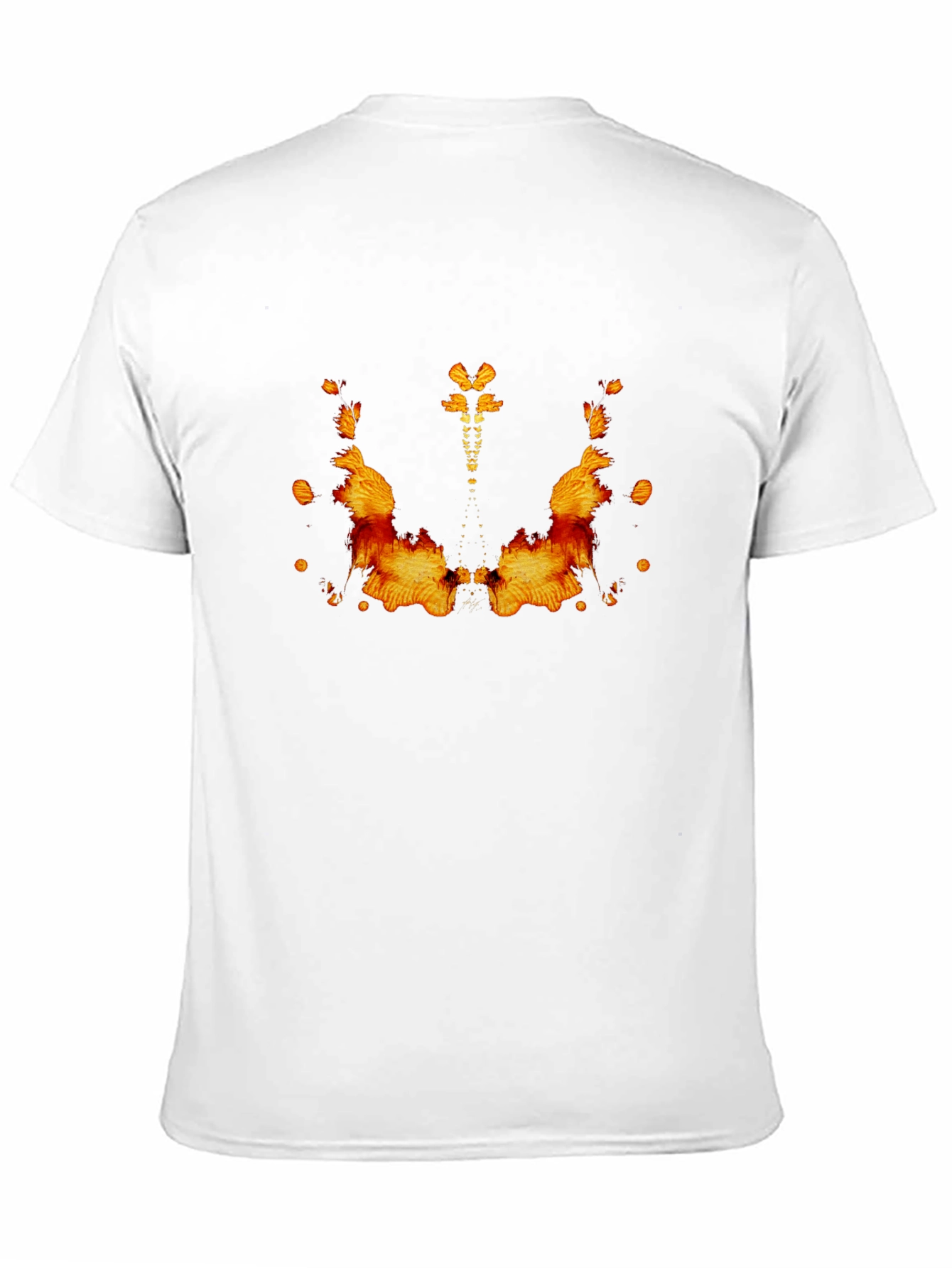 Abstract Rorschach Inkblot Graphic Tee