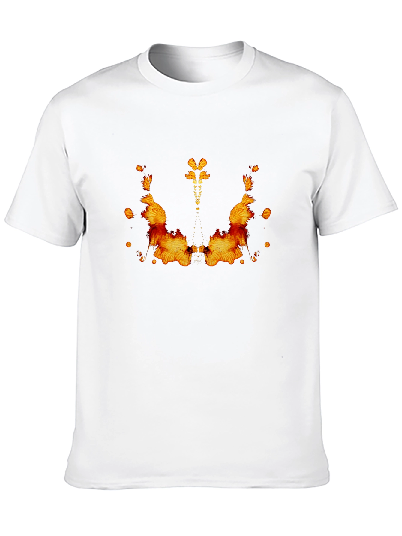 Abstract Rorschach Inkblot Graphic Tee