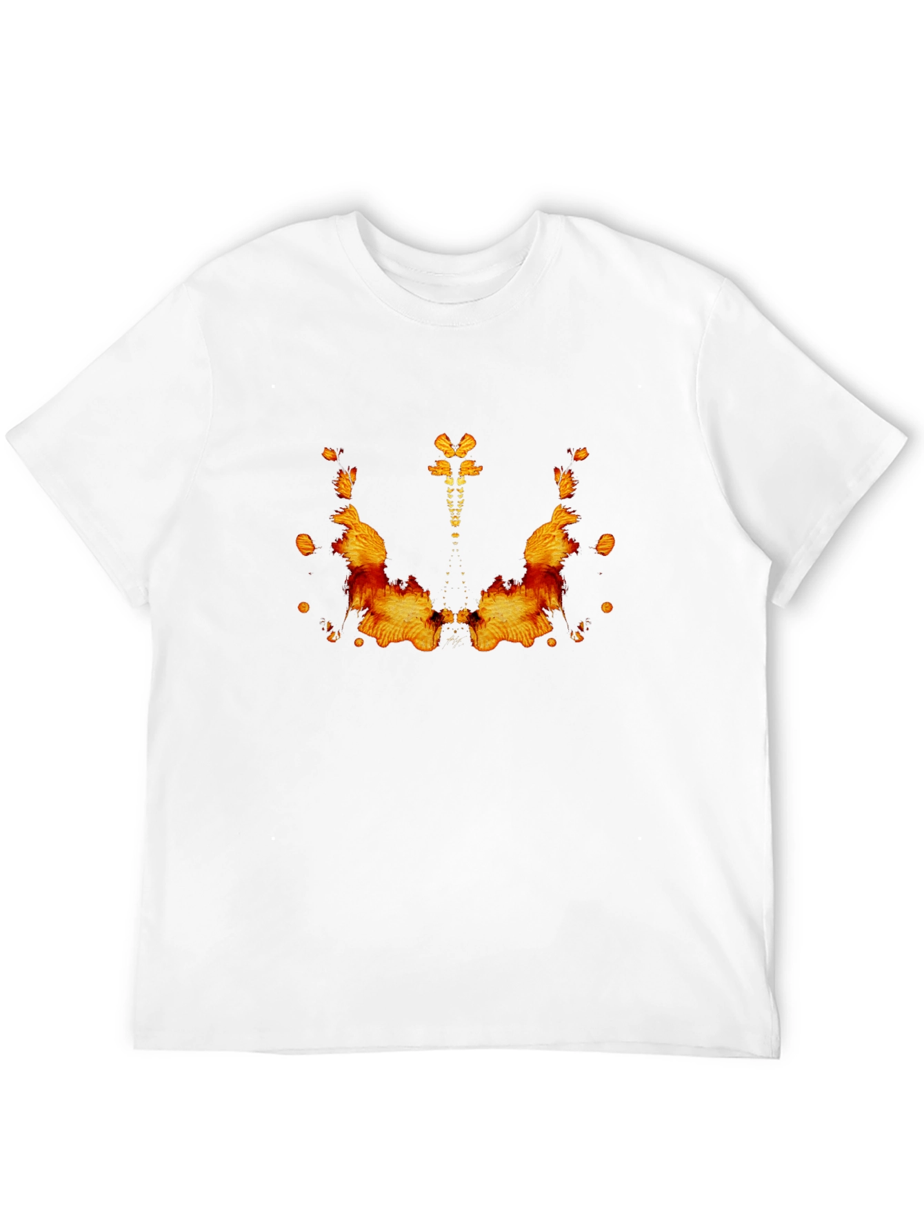 Abstract Rorschach Inkblot Graphic Tee