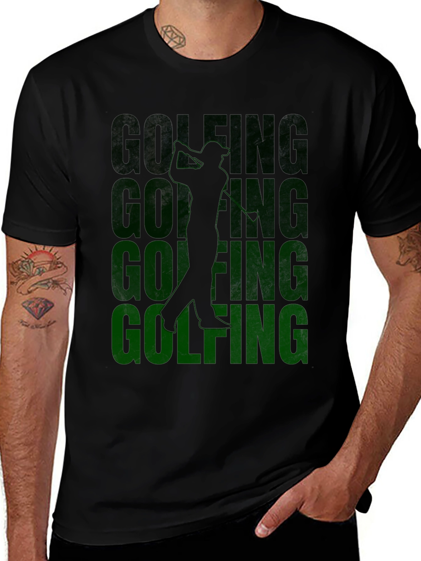 Golfing T-Shirt -  Sports Graphic Tee