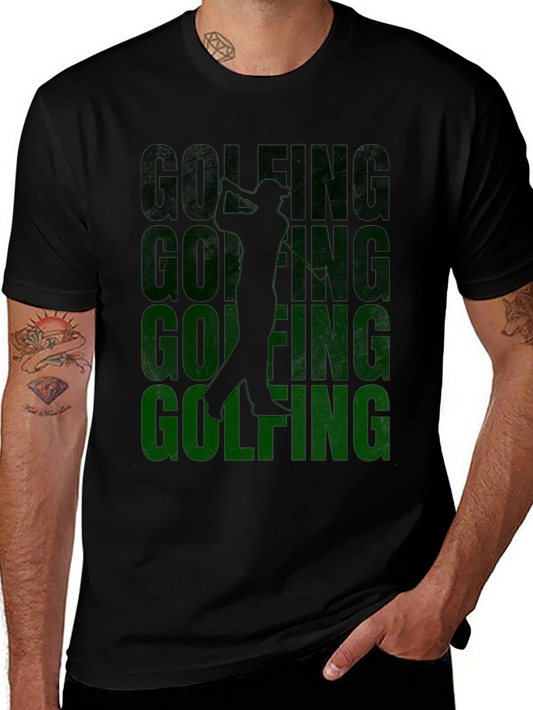 Golfing T-Shirt -  Sports Graphic Tee