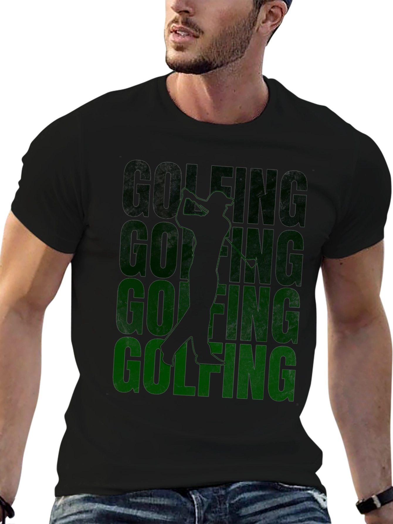 Golfing T-Shirt -  Sports Graphic Tee