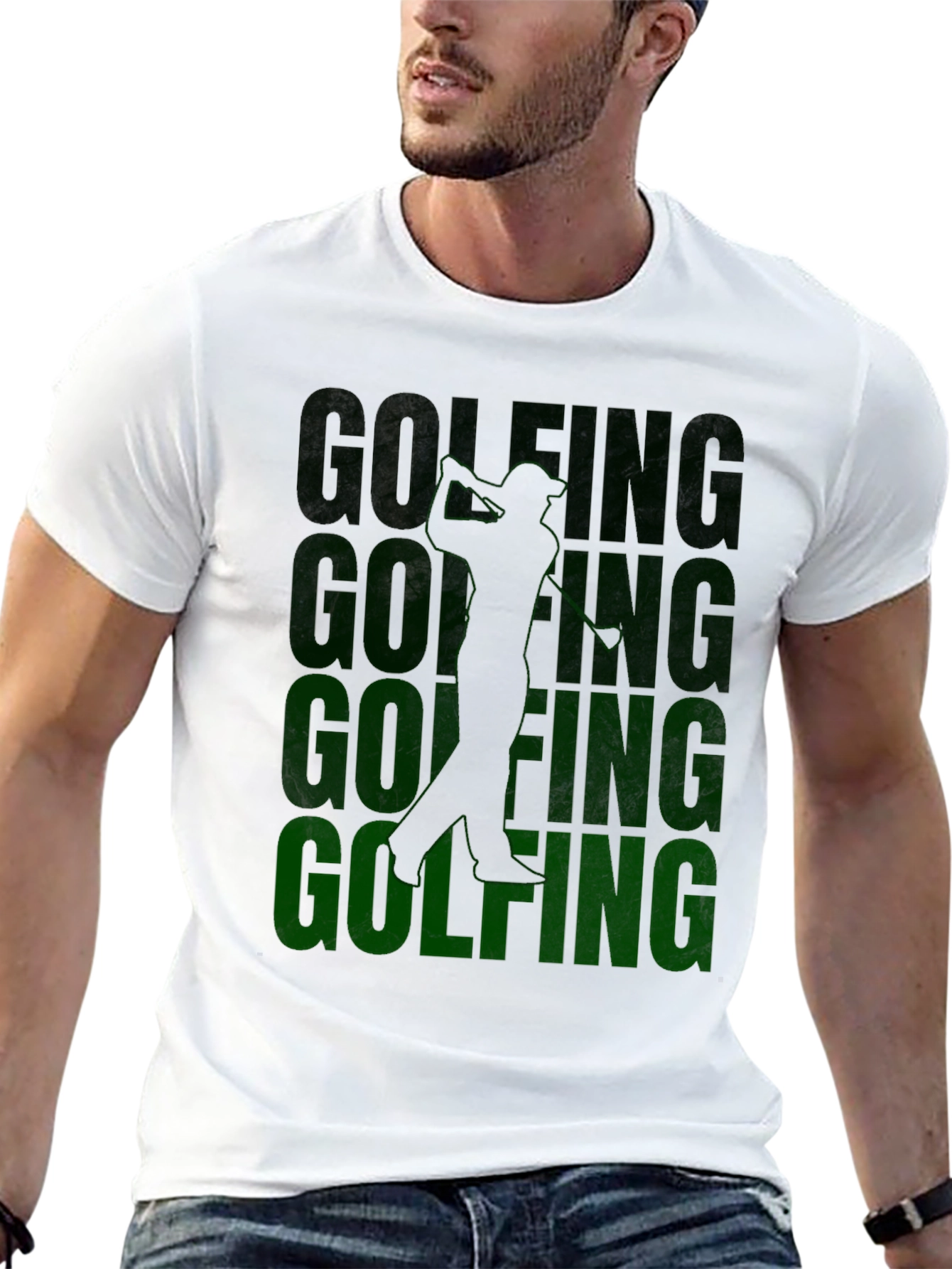 Golfing T-Shirt -  Sports Graphic Tee