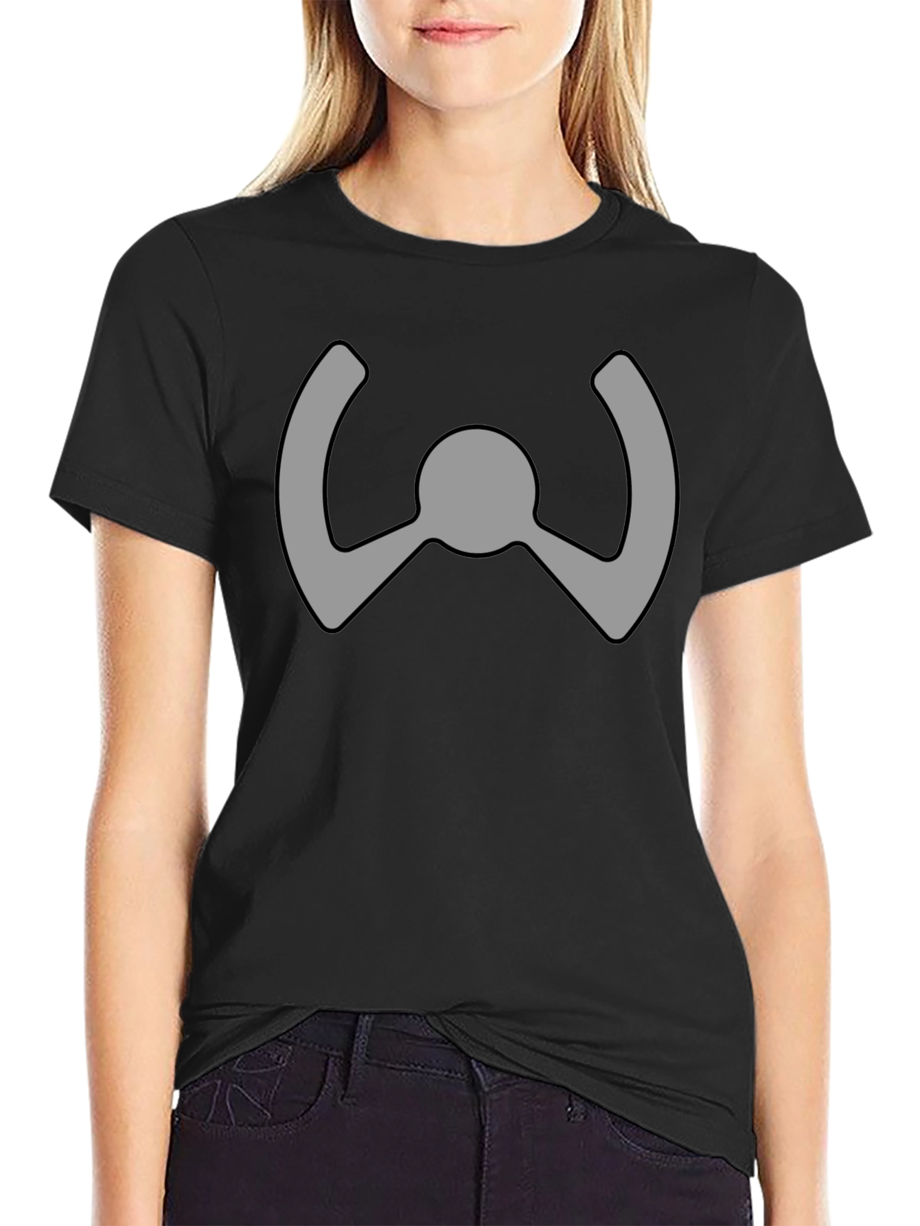 Minimalist Graphic Tee - Abstract Symbol Shirt