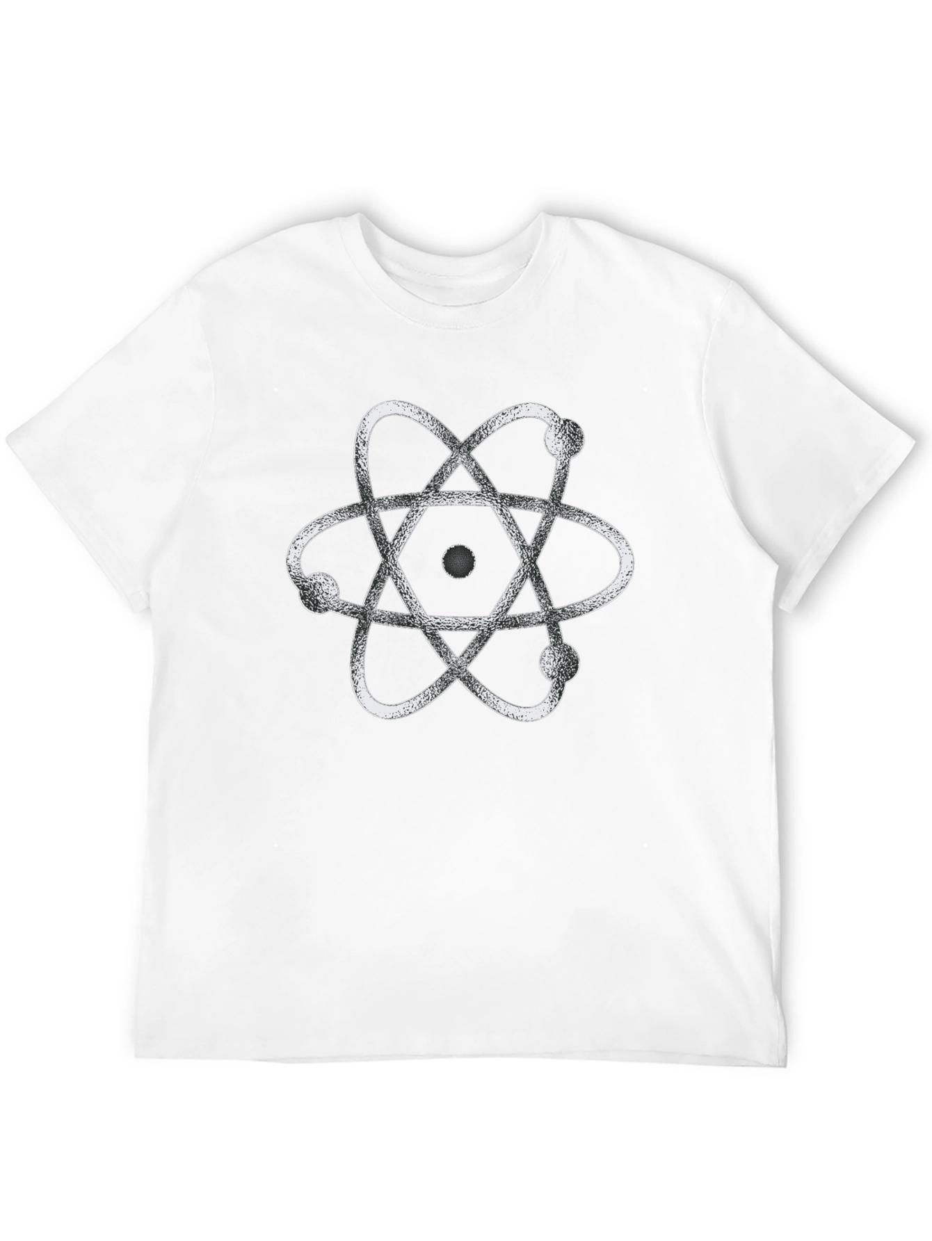 Atom Graphic Tee - Stylish Science Shirt