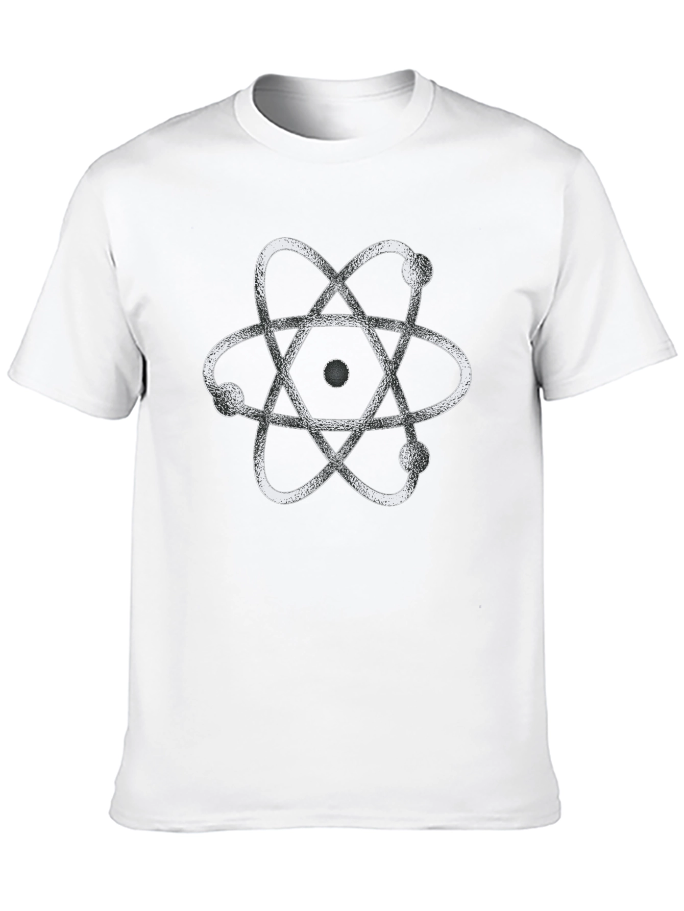 Atom Graphic Tee - Stylish Science Shirt