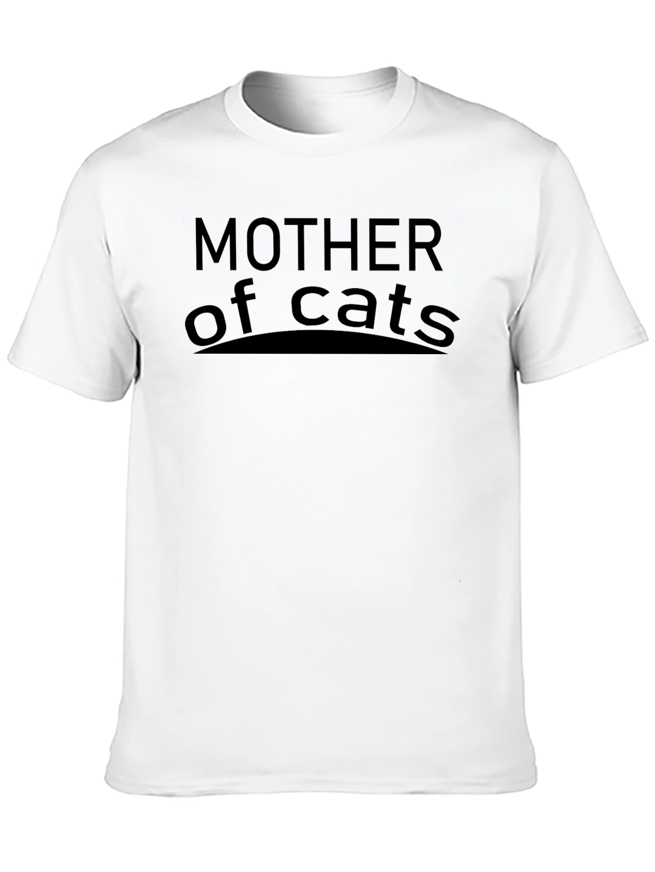 Mother of Cats T-Shirt - Black Graphic Tee