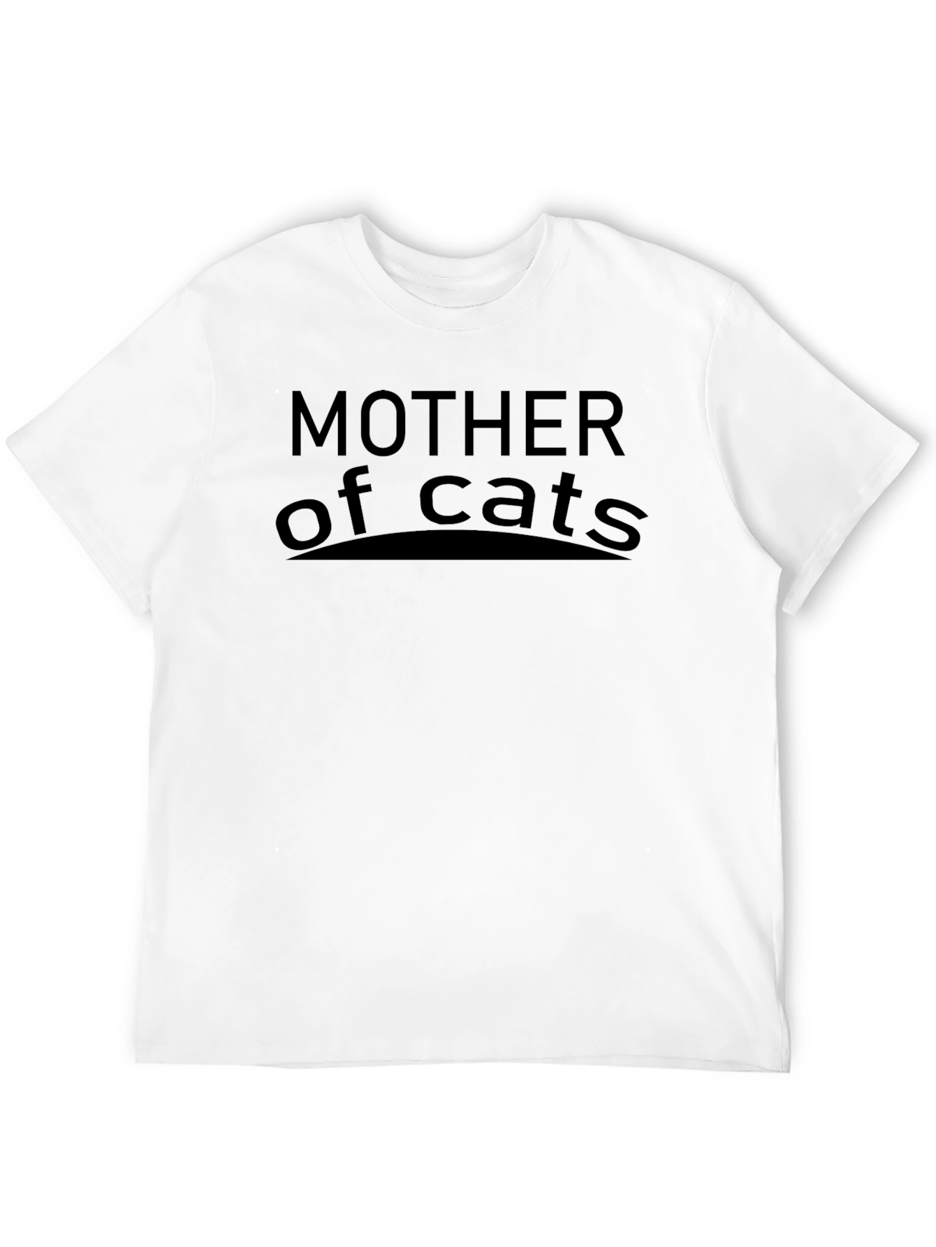 Mother of Cats T-Shirt - Black Graphic Tee