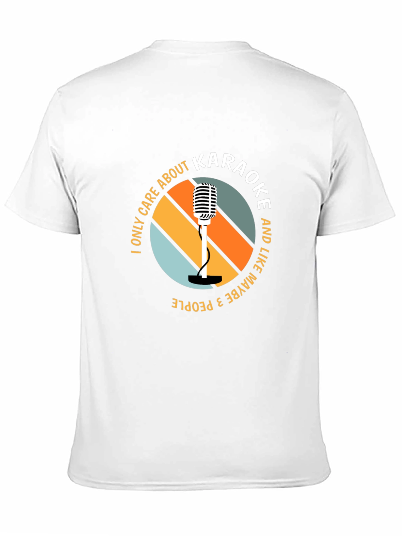 Karaoke Lover T-Shirt - I Only Care About Karaoke