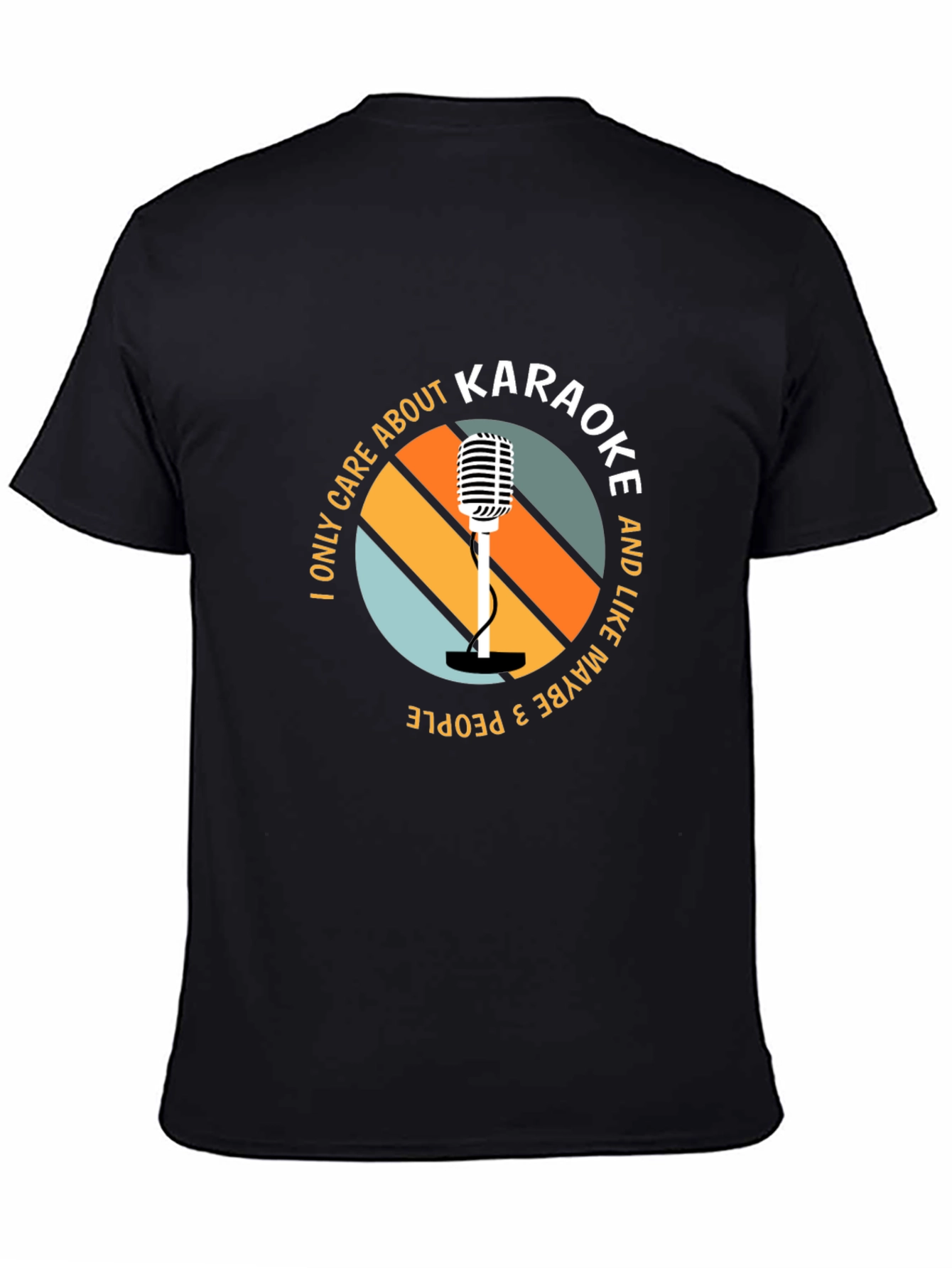 Karaoke Lover T-Shirt - I Only Care About Karaoke