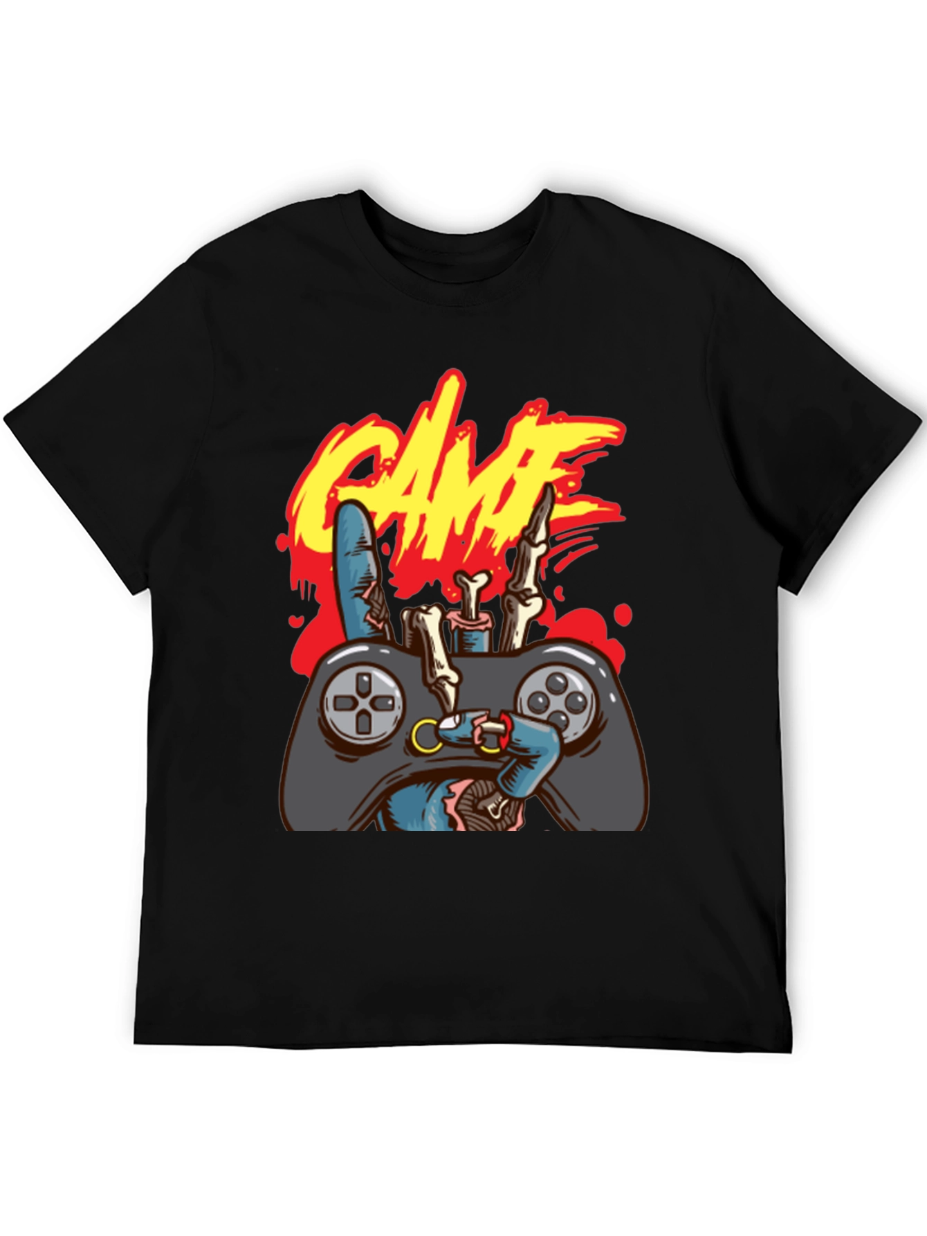 Zombie Gamer T-Shirt - Game On!