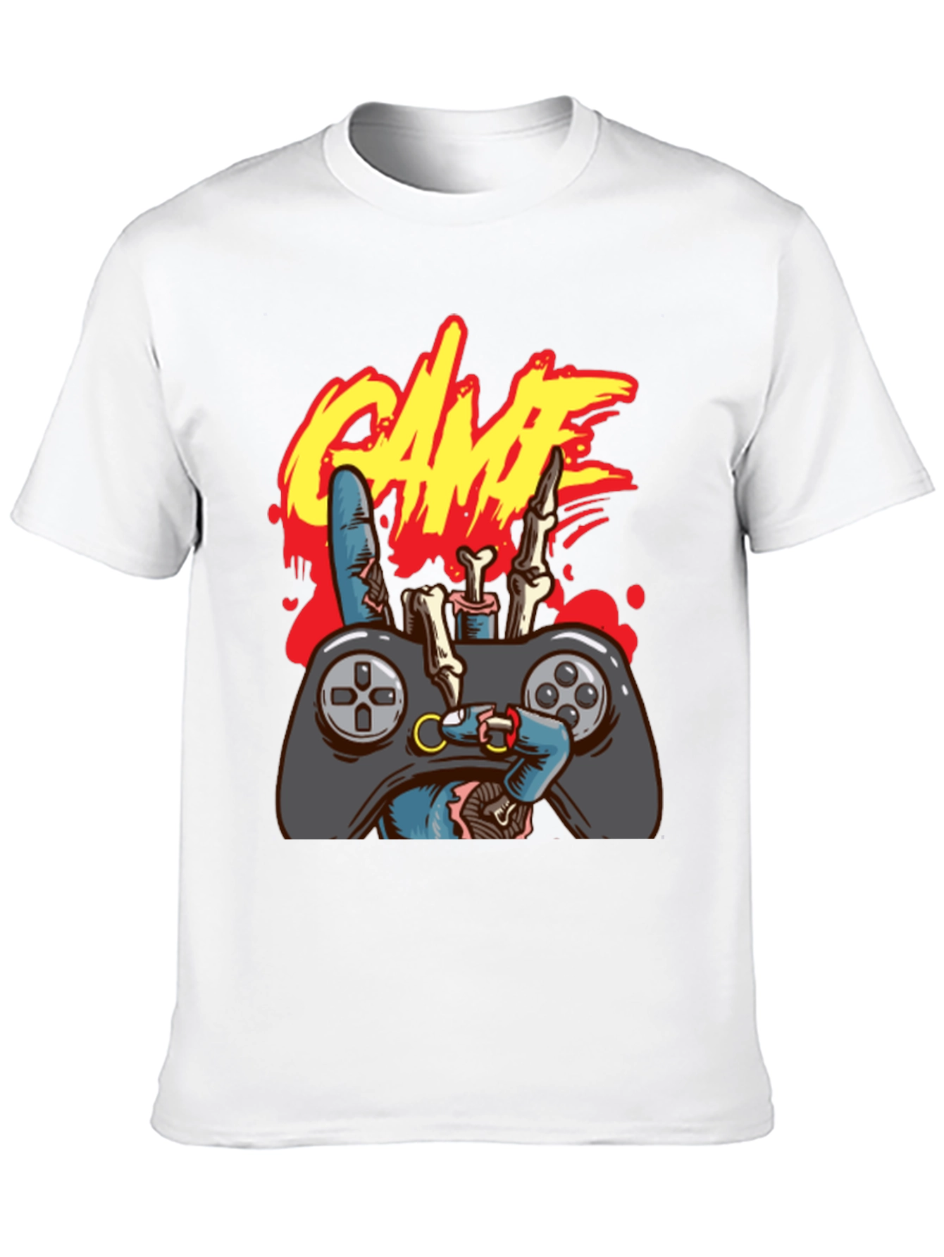 Zombie Gamer T-Shirt - Game On!