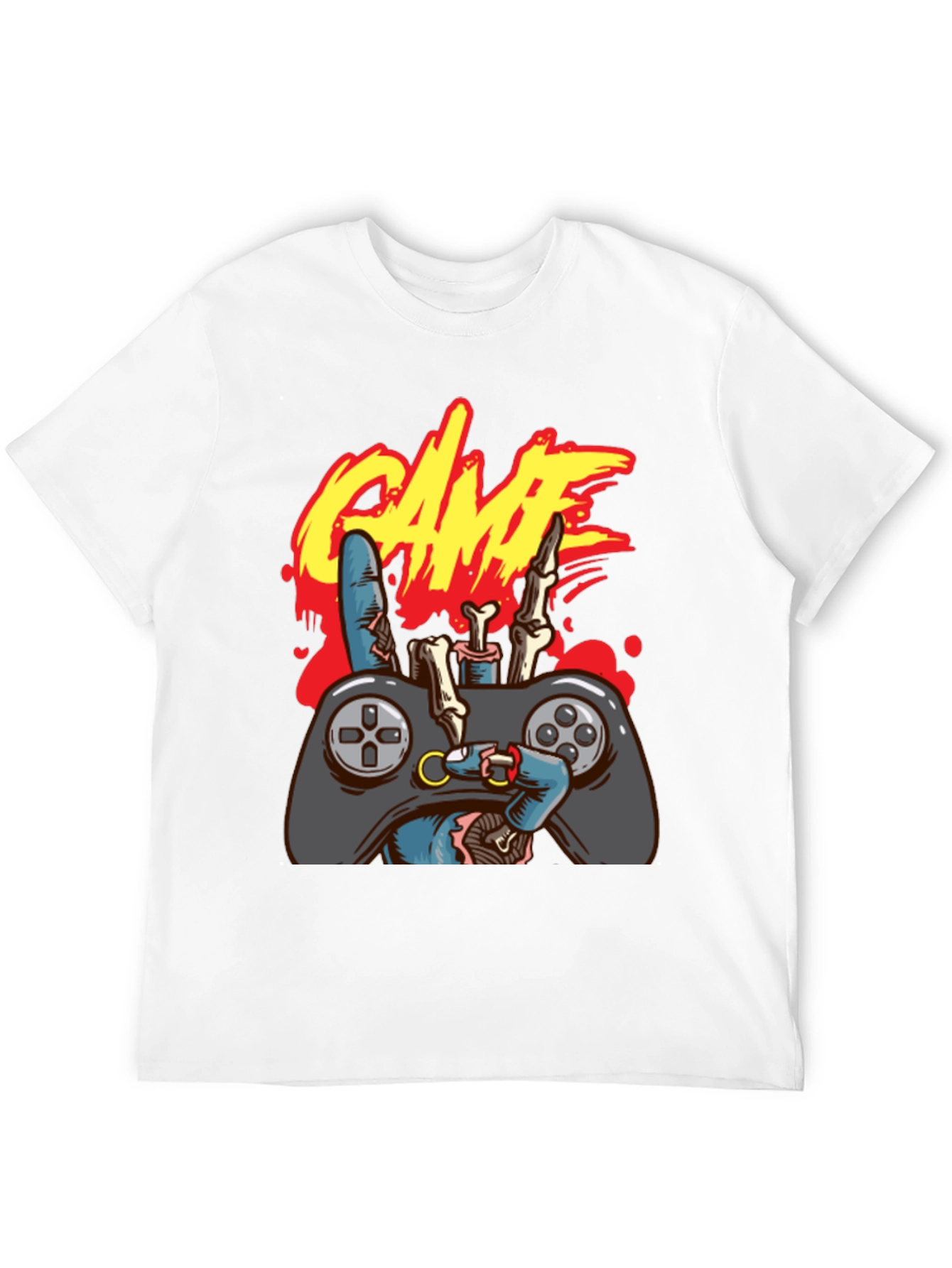 Zombie Gamer T-Shirt - Game On!