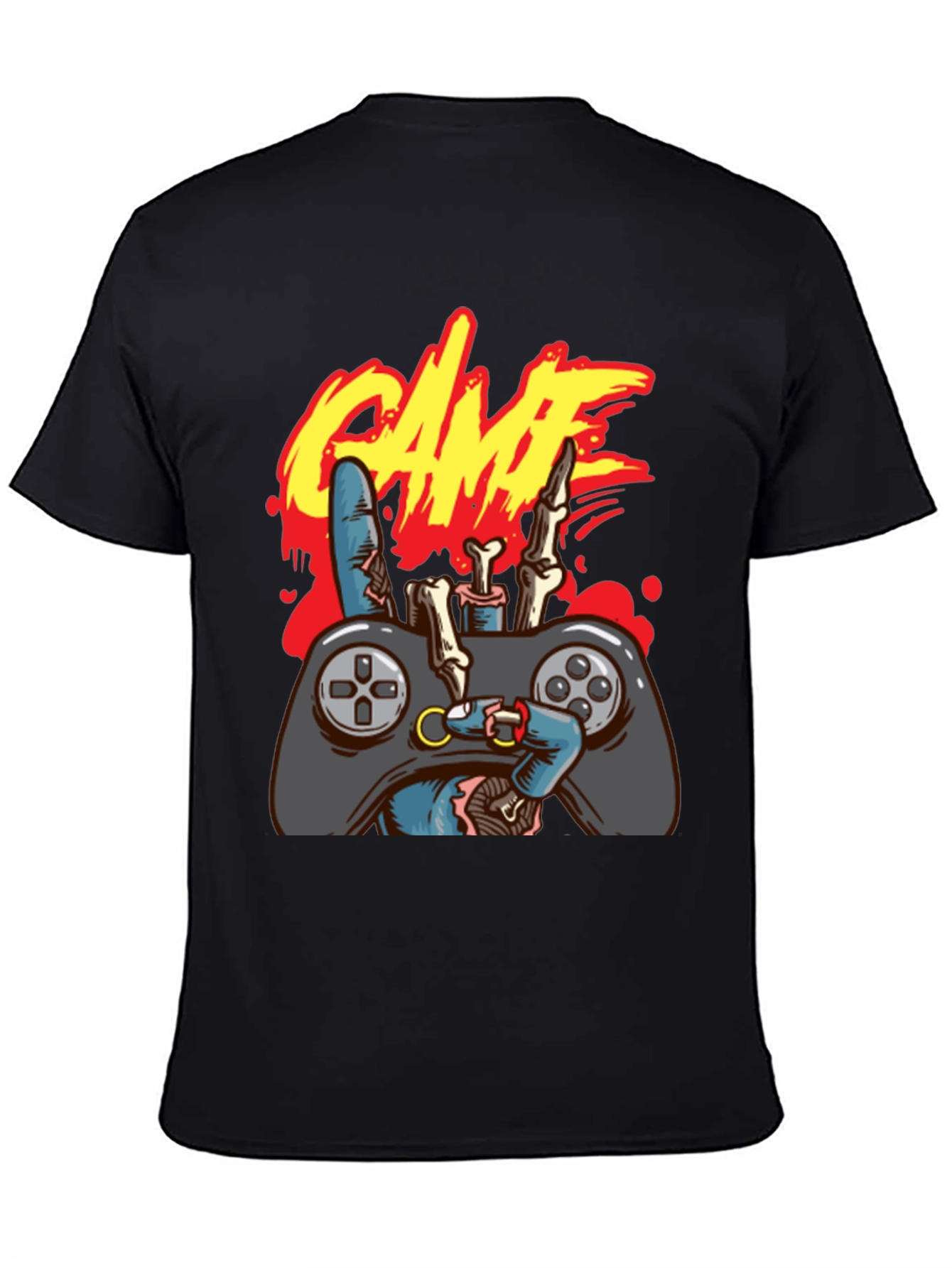 Zombie Gamer T-Shirt - Game On!