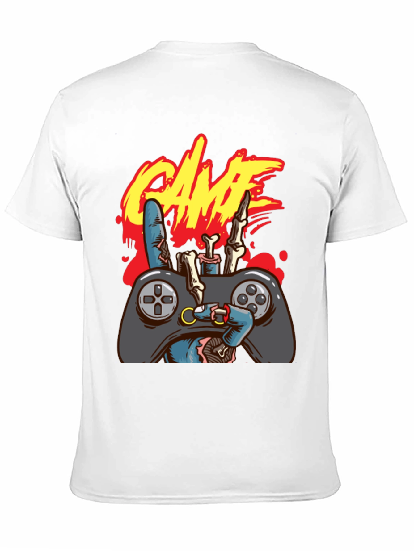 Zombie Gamer T-Shirt - Game On!