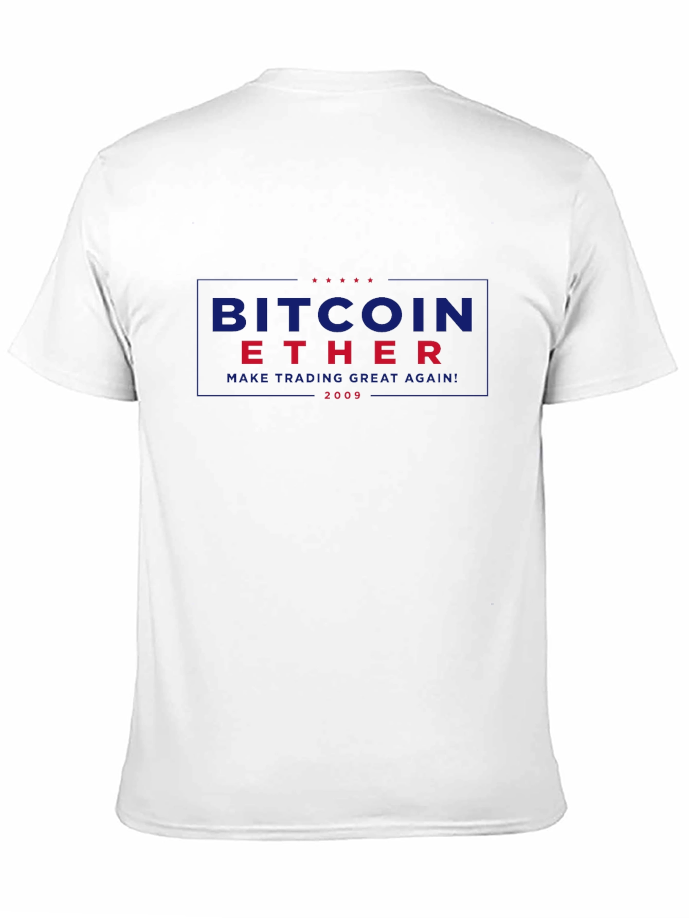 Bitcoin Ether Make Trading Great Again T-Shirt