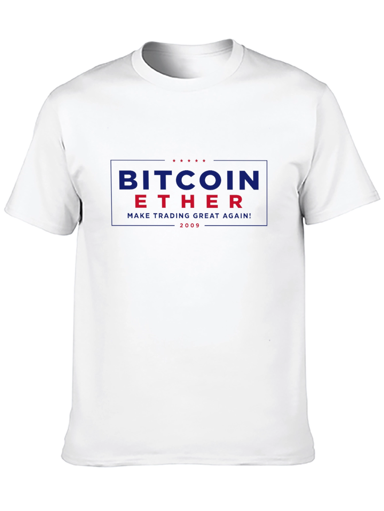 Bitcoin Ether Make Trading Great Again T-Shirt
