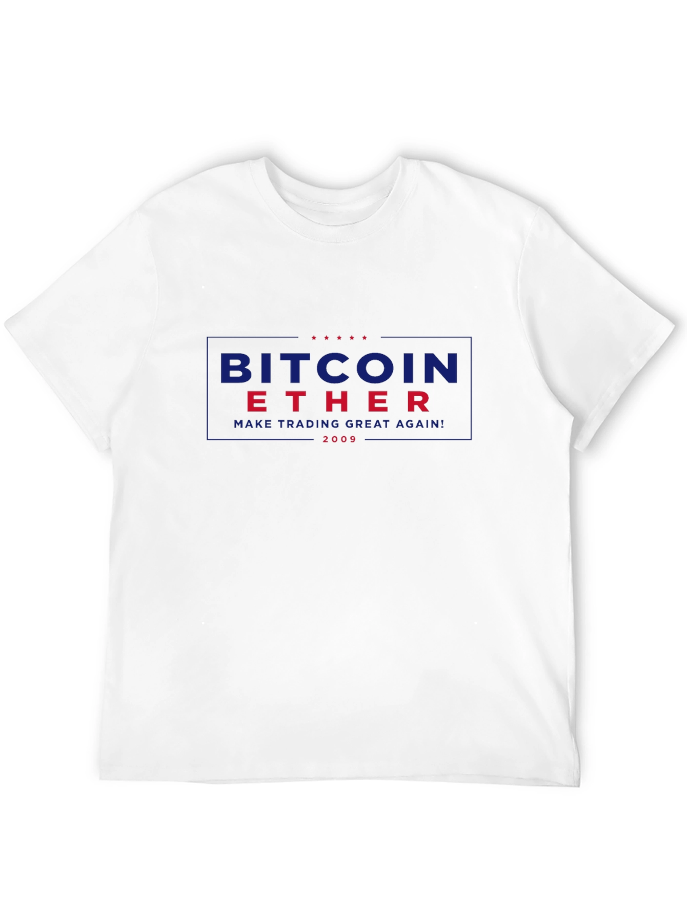 Bitcoin Ether Make Trading Great Again T-Shirt