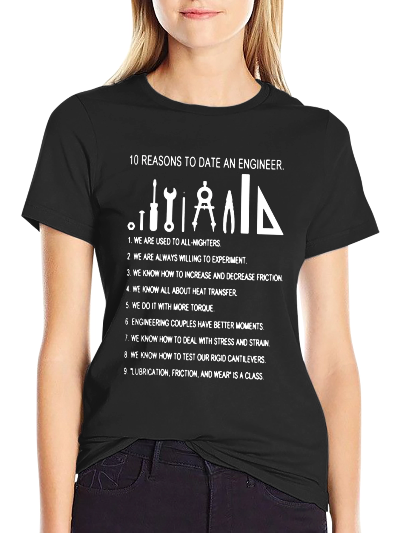 Engineer Humor T-Shirt - 10 Reasons