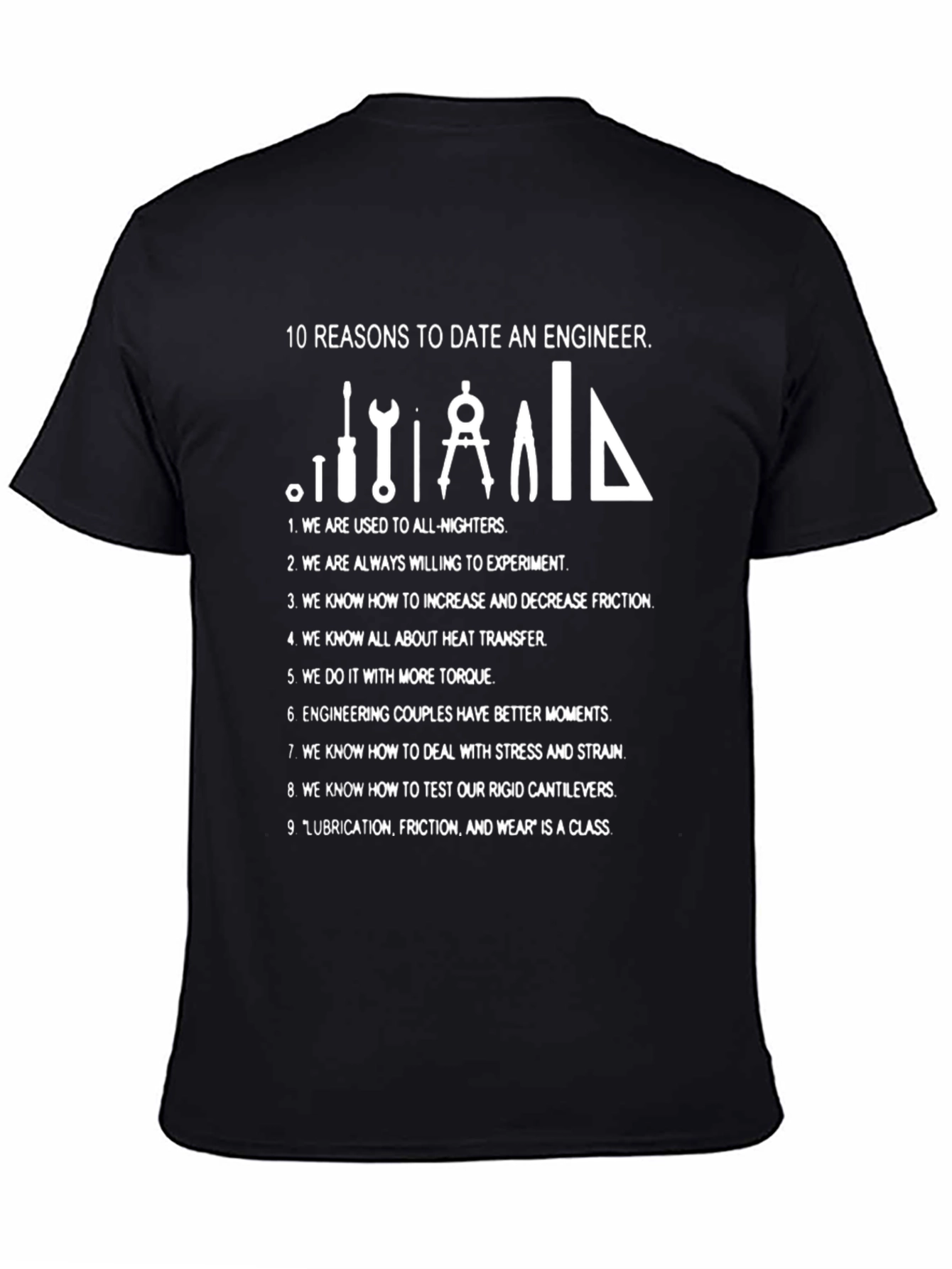 Engineer Humor T-Shirt - 10 Reasons