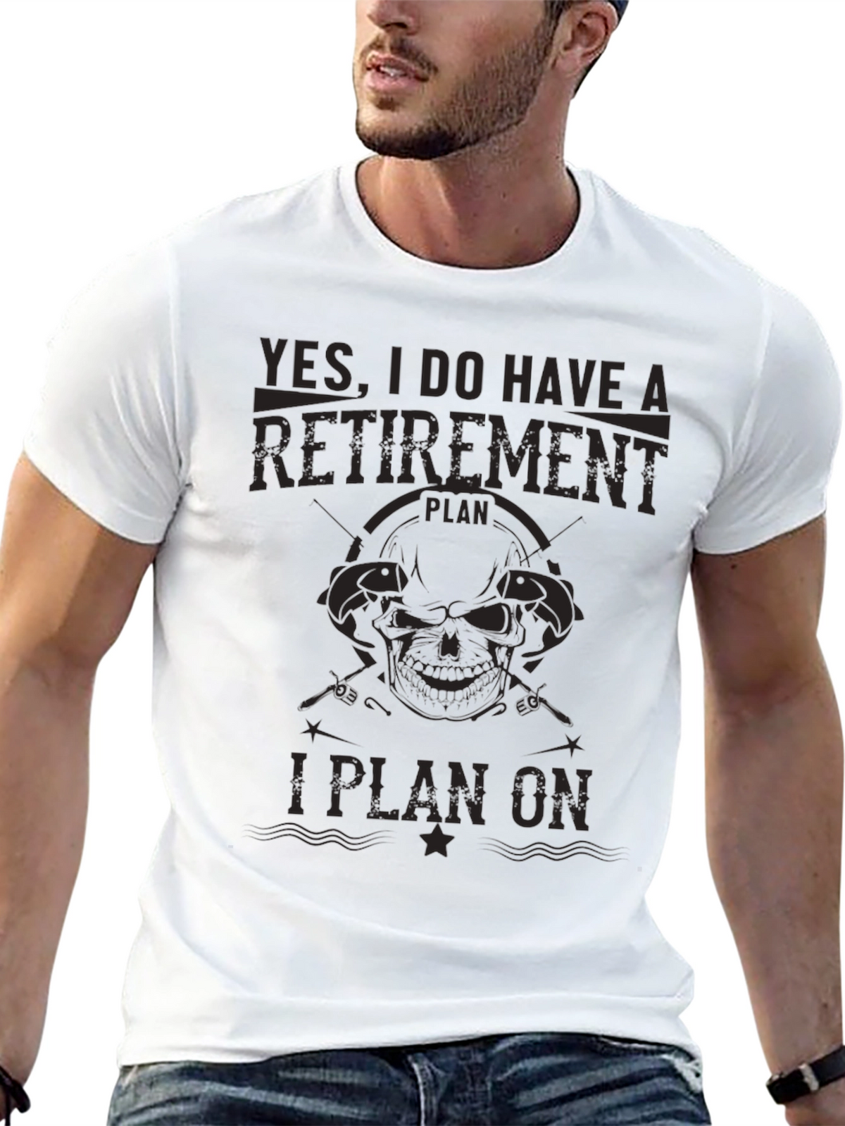 Retirement Plan Funny Fishing T-Shirt