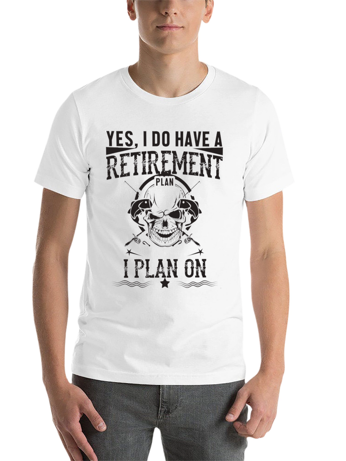 Retirement Plan Funny Fishing T-Shirt