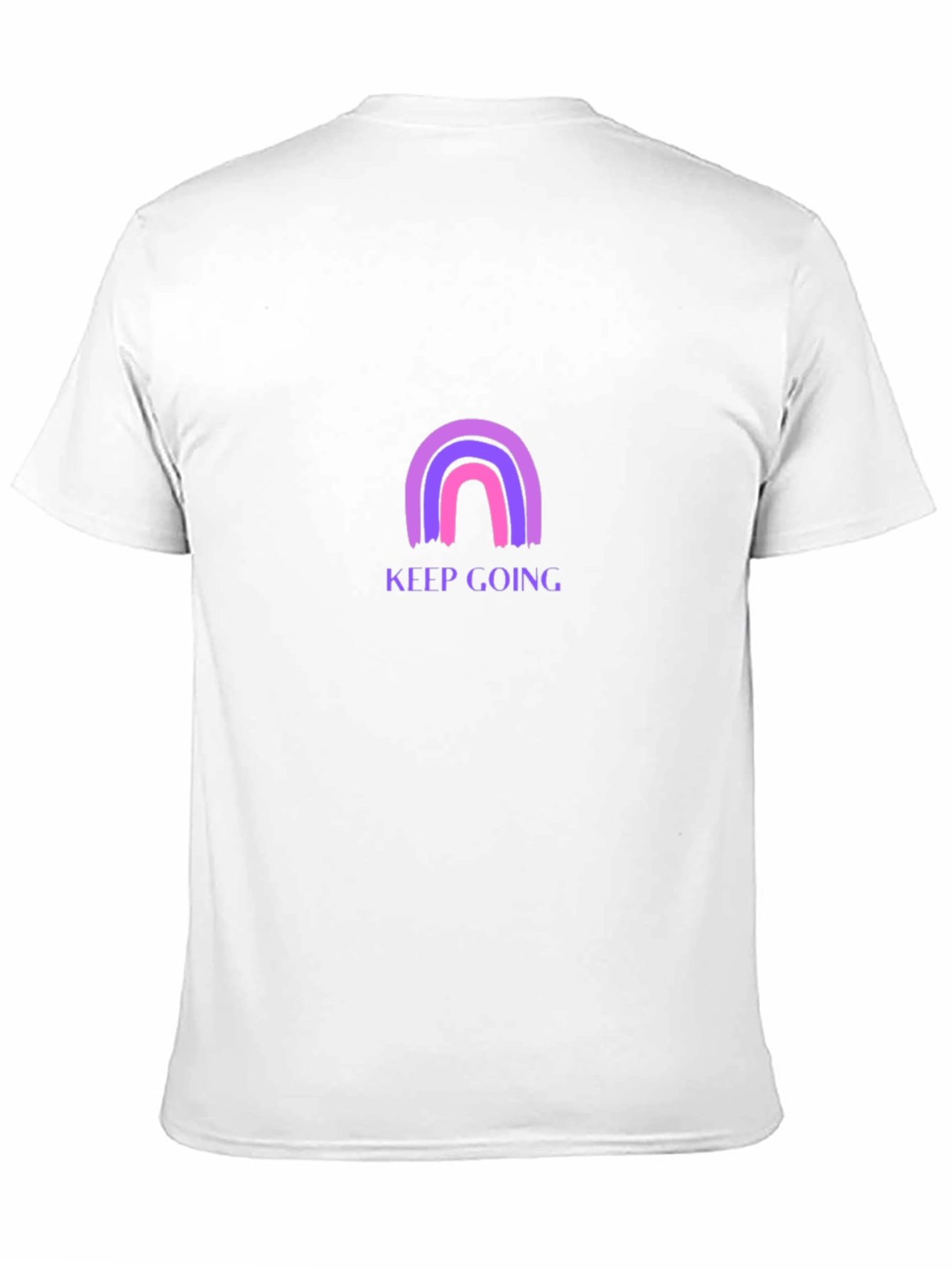 Keep Going Rainbow Graphic T-Shirt