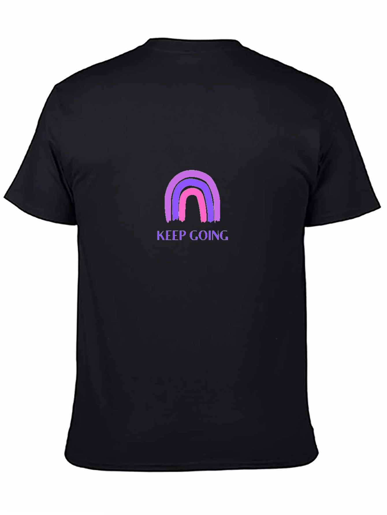 Keep Going Rainbow Graphic T-Shirt