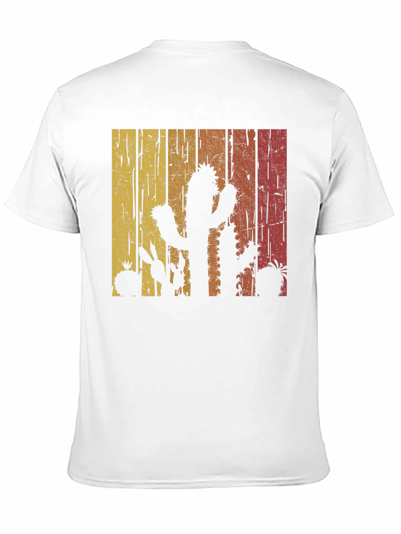 Retro Cactus Silhouette Graphic Tee