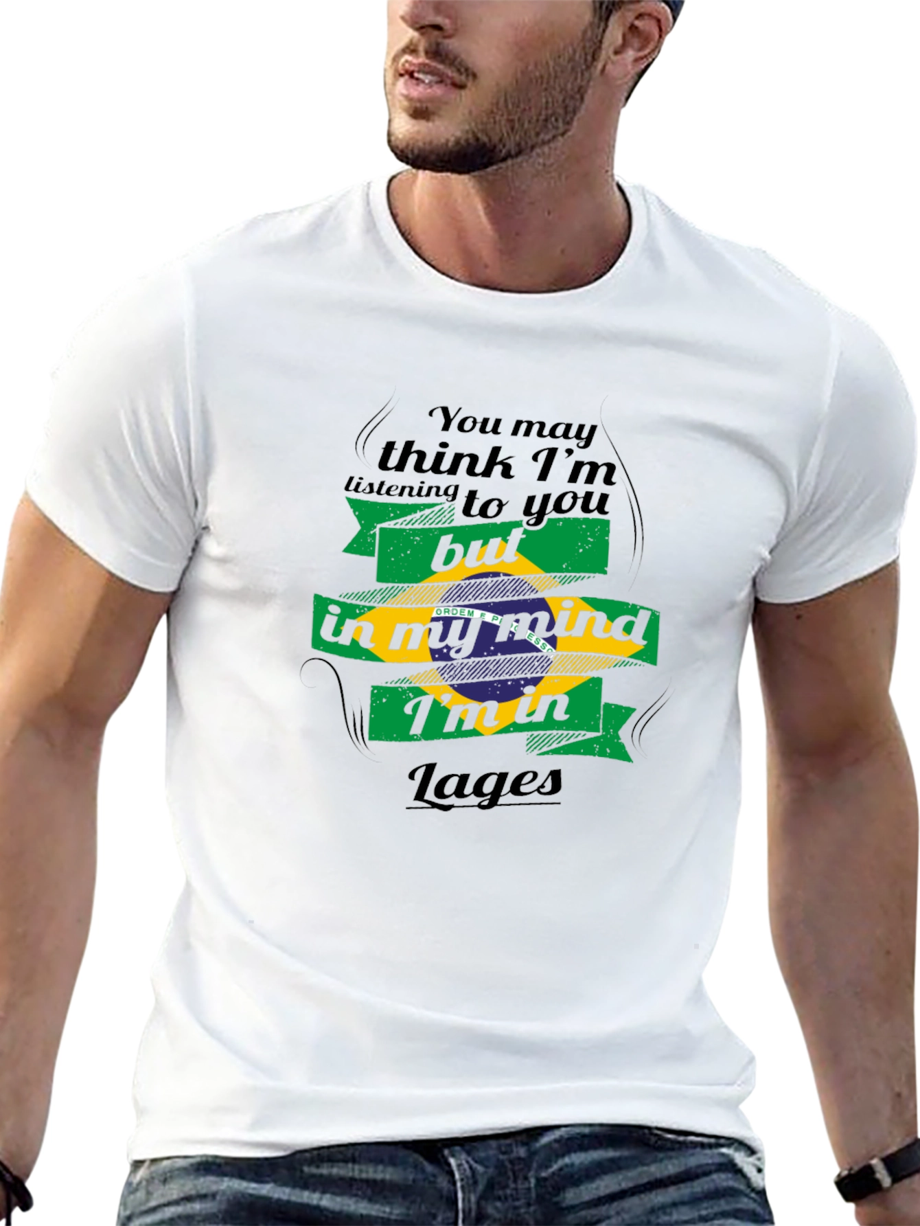 Lages Brazil Mind T-Shirt - Funny Travel Tee
