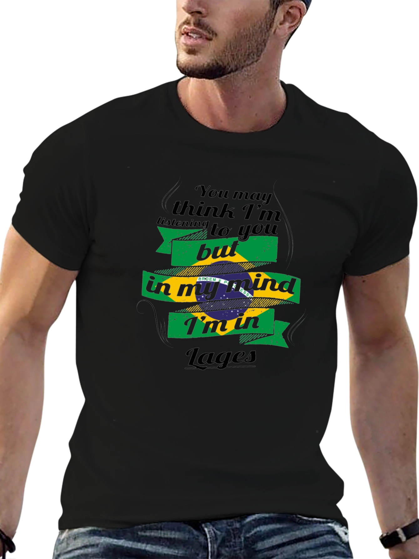 Lages Brazil Mind T-Shirt - Funny Travel Tee