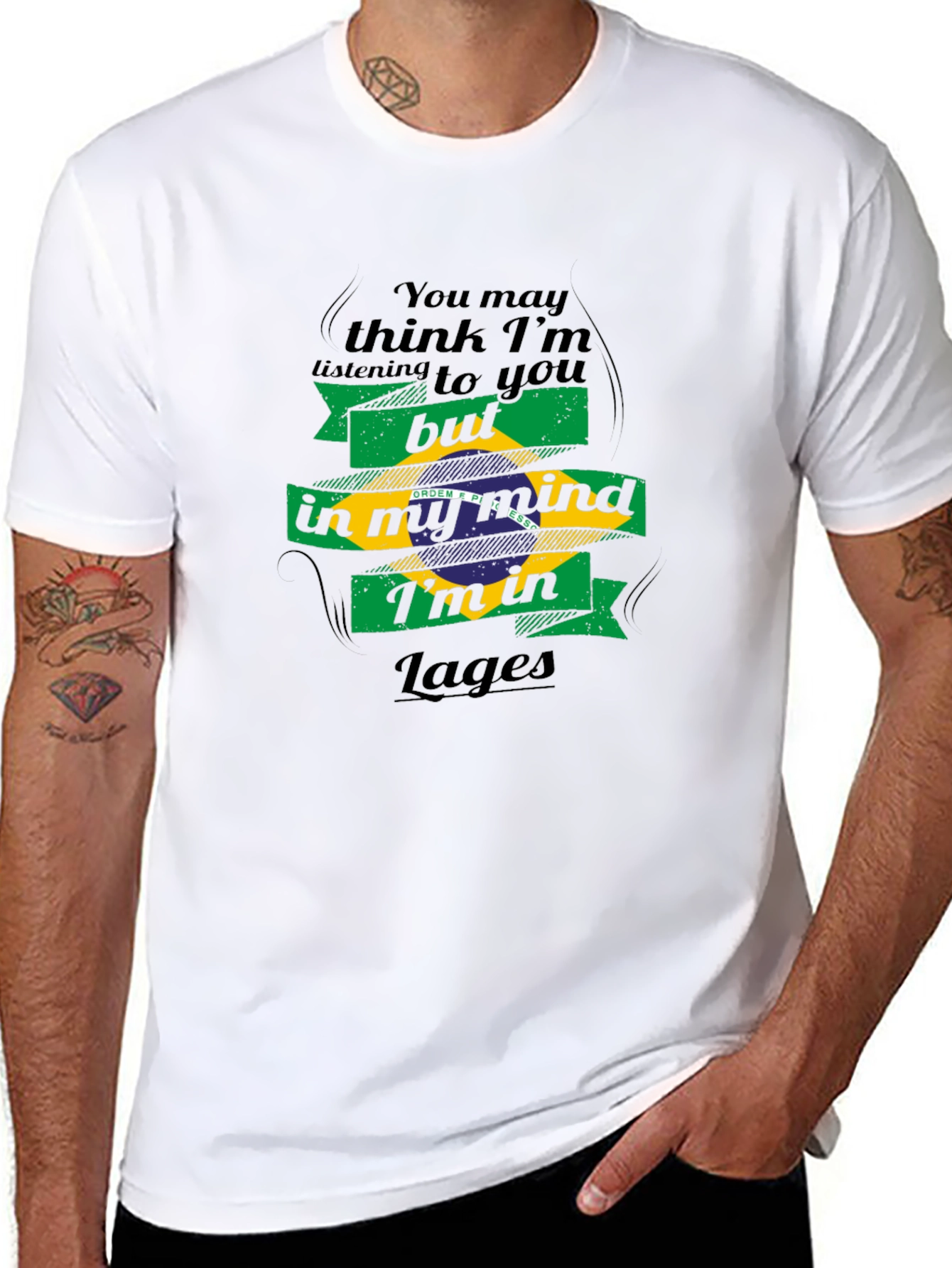 Lages Brazil Mind T-Shirt - Funny Travel Tee