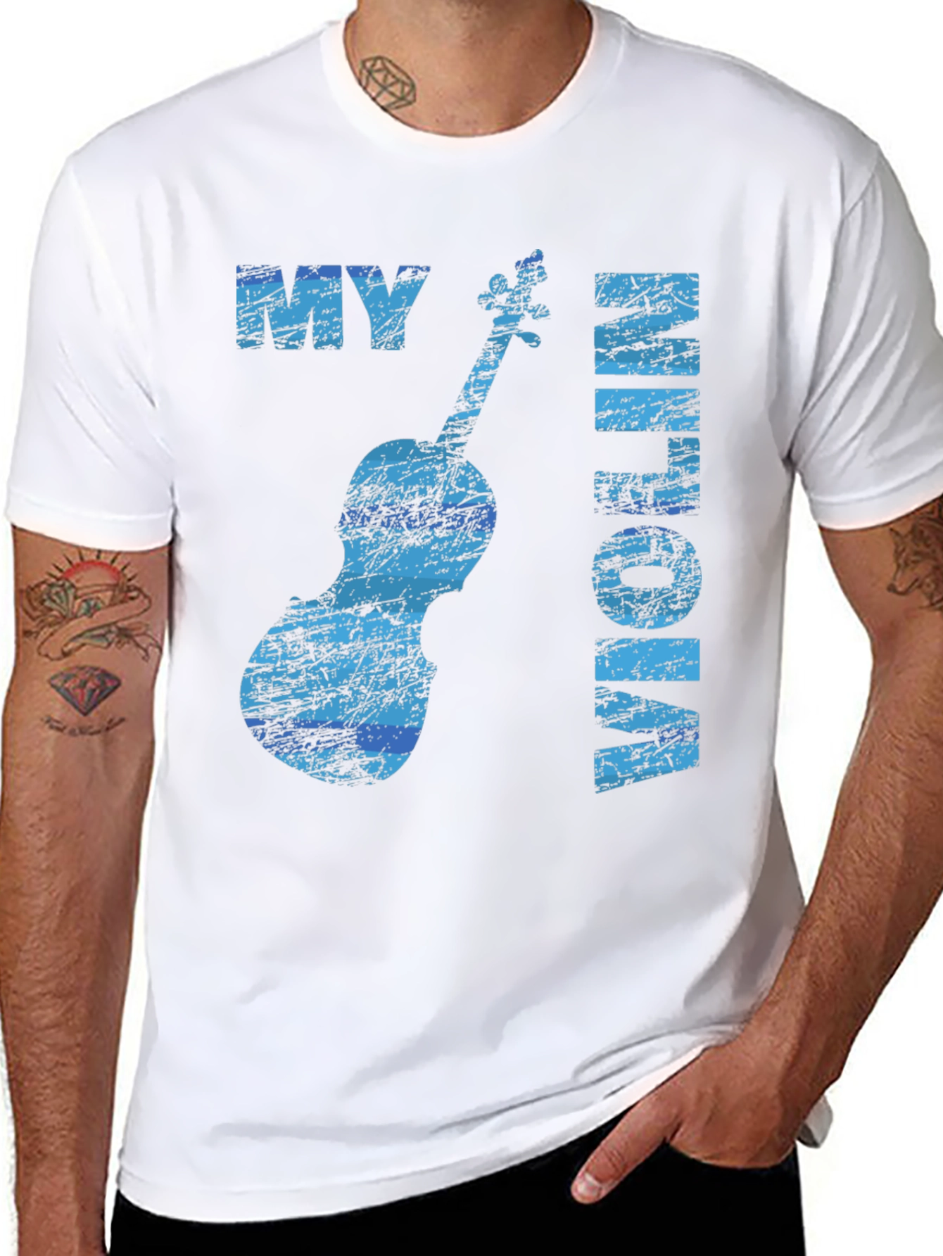 My Violin T-Shirt - Music Lover Tee